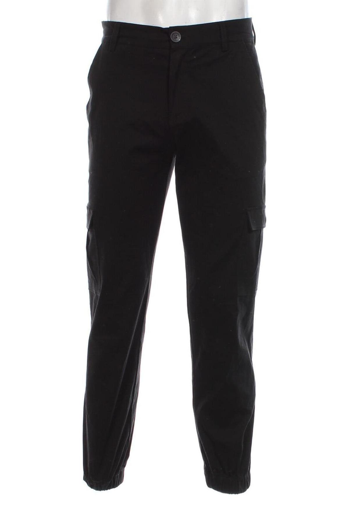 Pantaloni de bărbați Dan Fox X About You, Mărime S, Culoare Negru, Preț 305,99 Lei