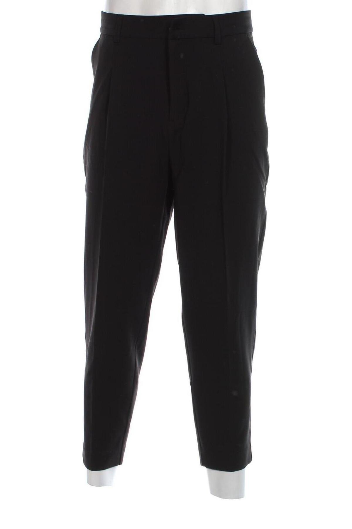 Pantaloni de bărbați Dan Fox X About You, Mărime L, Culoare Negru, Preț 70,99 Lei