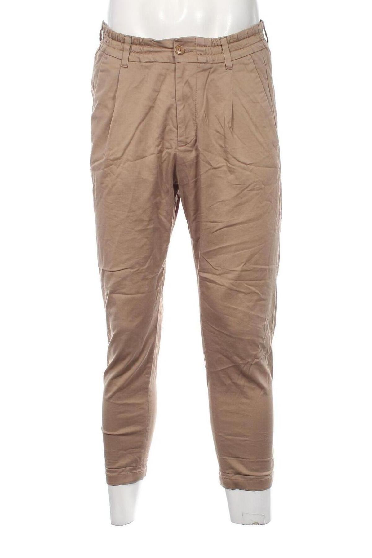 Pantaloni de bărbați Drykorn for beautiful people, Mărime M, Culoare Bej, Preț 47,99 Lei