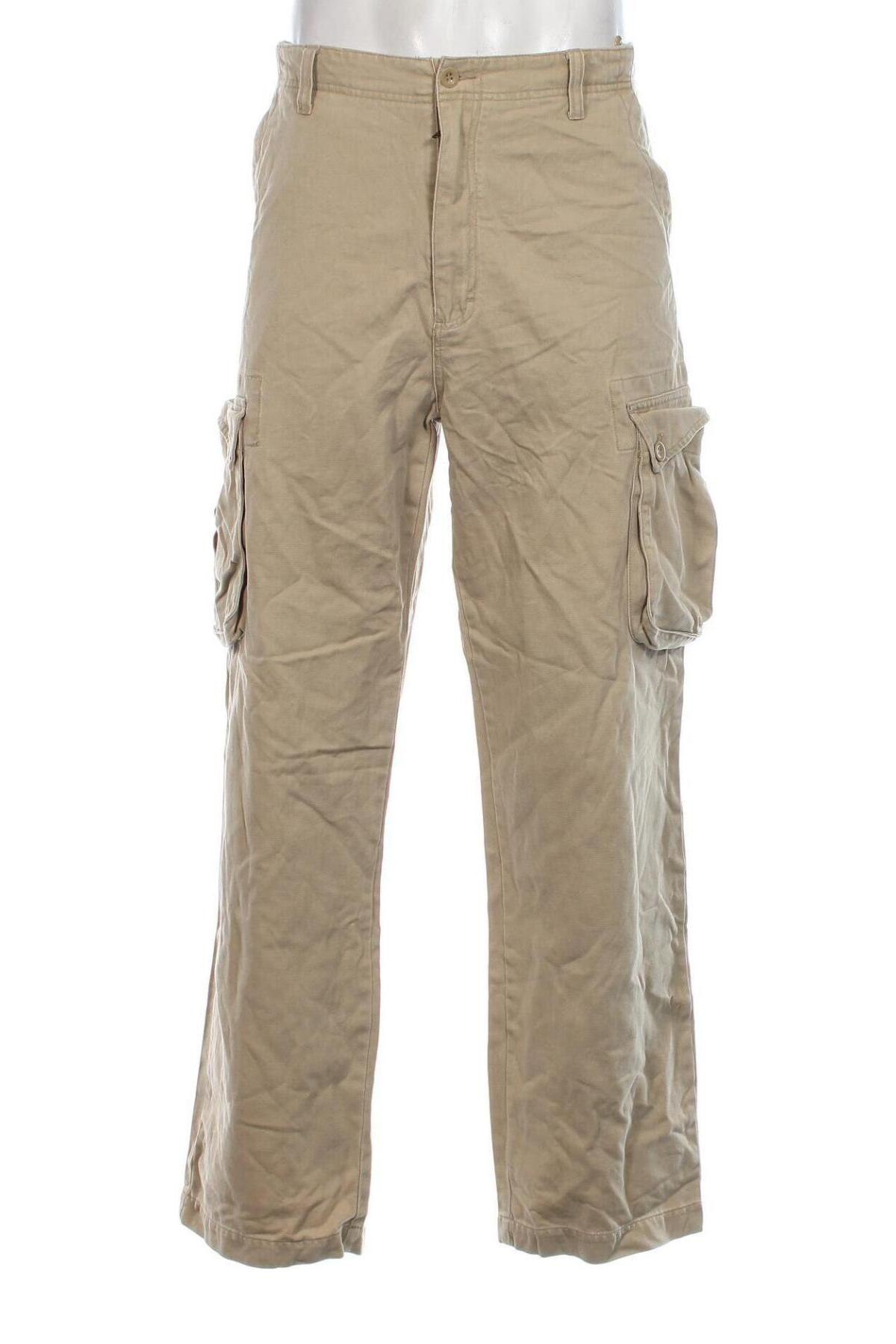 Herrenhose H&M L.O.G.G., Größe L, Farbe Beige, Preis 6,99 €