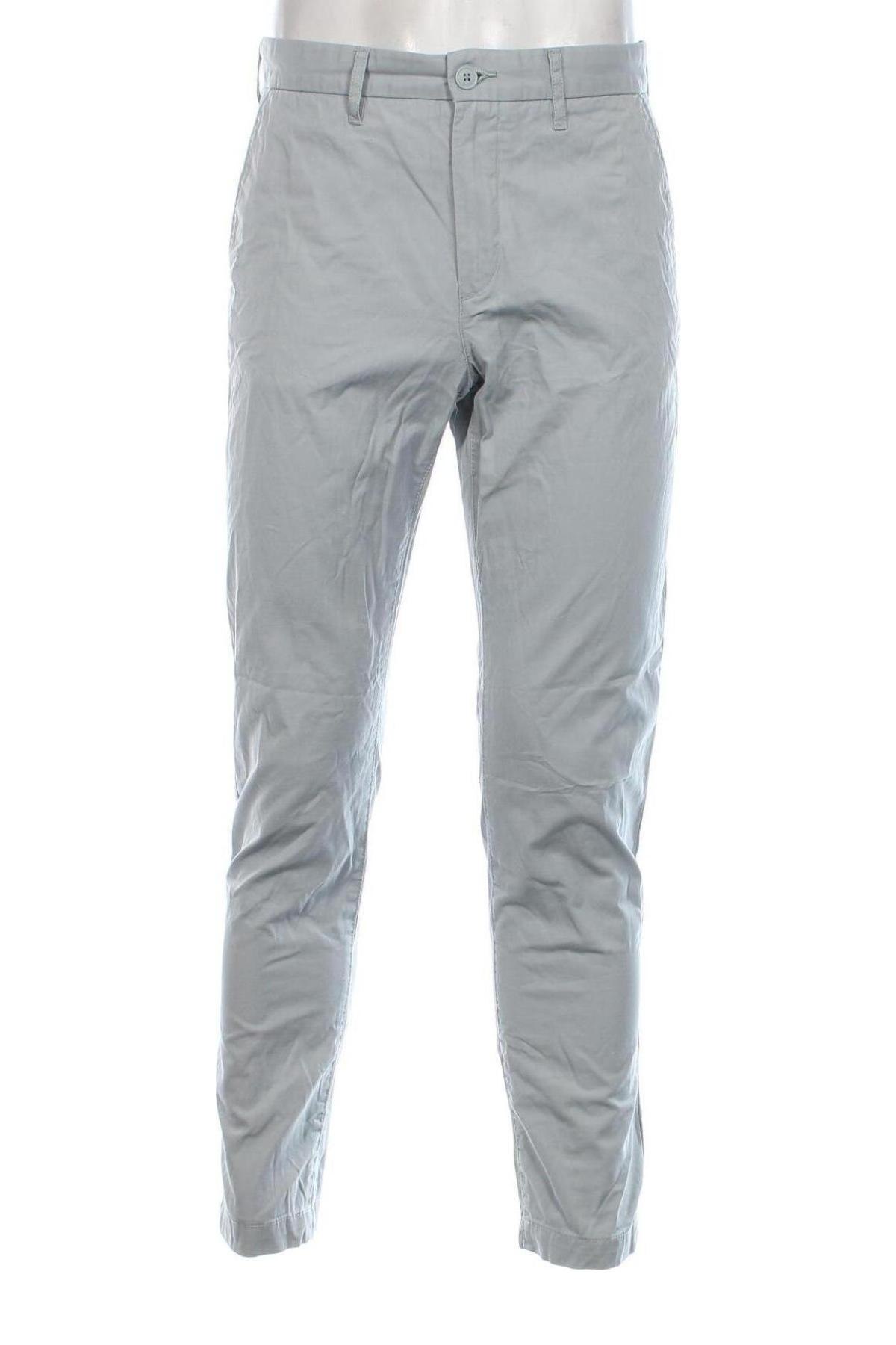 Pantaloni de bărbați H&M L.O.G.G., Mărime M, Culoare Albastru, Preț 31,99 Lei