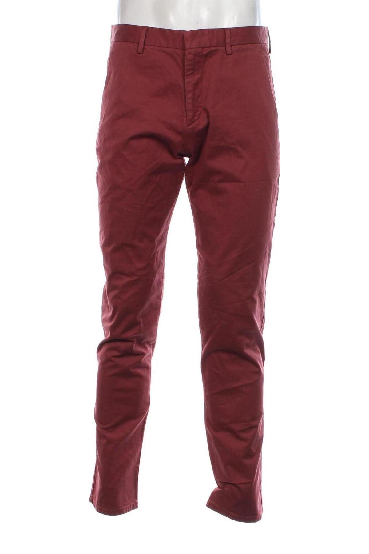 Herrenhose Hugo Boss, Größe M, Farbe Rot, Preis € 19,49