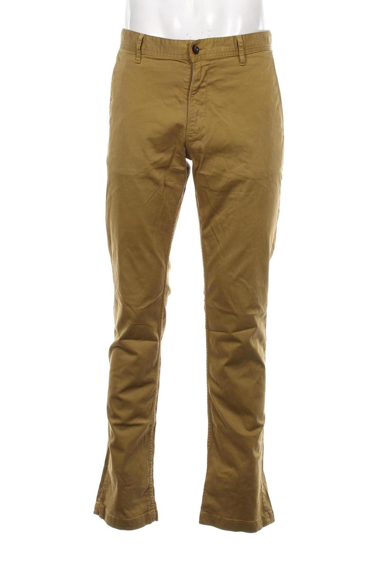 Pantaloni de bărbați Hugo Boss, Mărime L, Culoare Verde, Preț 180,99 Lei