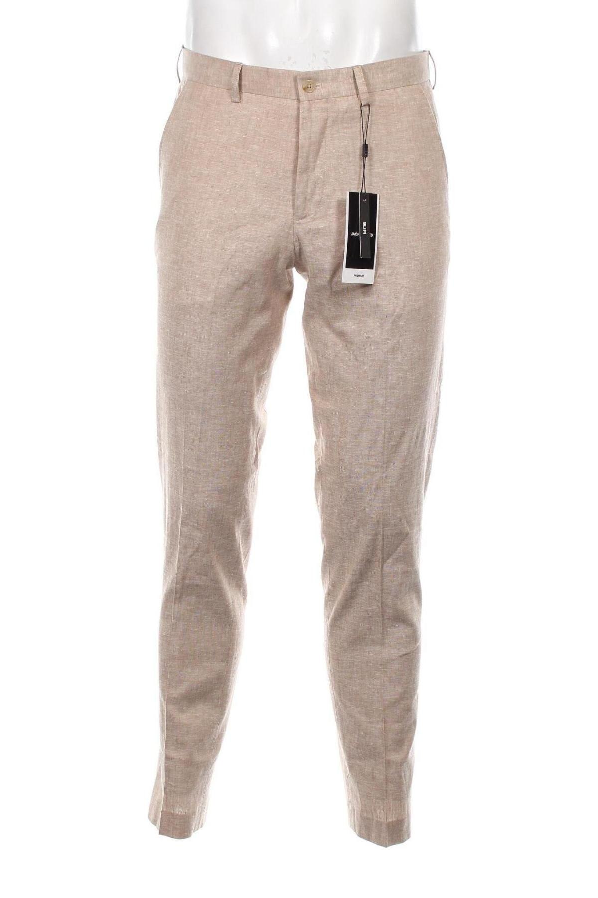 Herrenhose Jack & Jones, Größe M, Farbe Beige, Preis € 15,99