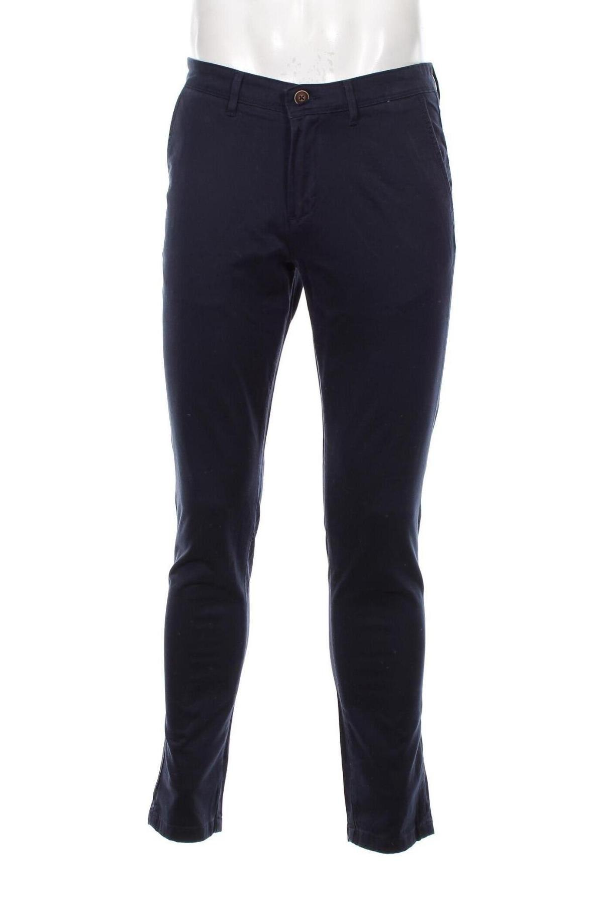 Pantaloni de bărbați Jack & Jones, Mărime M, Culoare Albastru, Preț 114,49 Lei