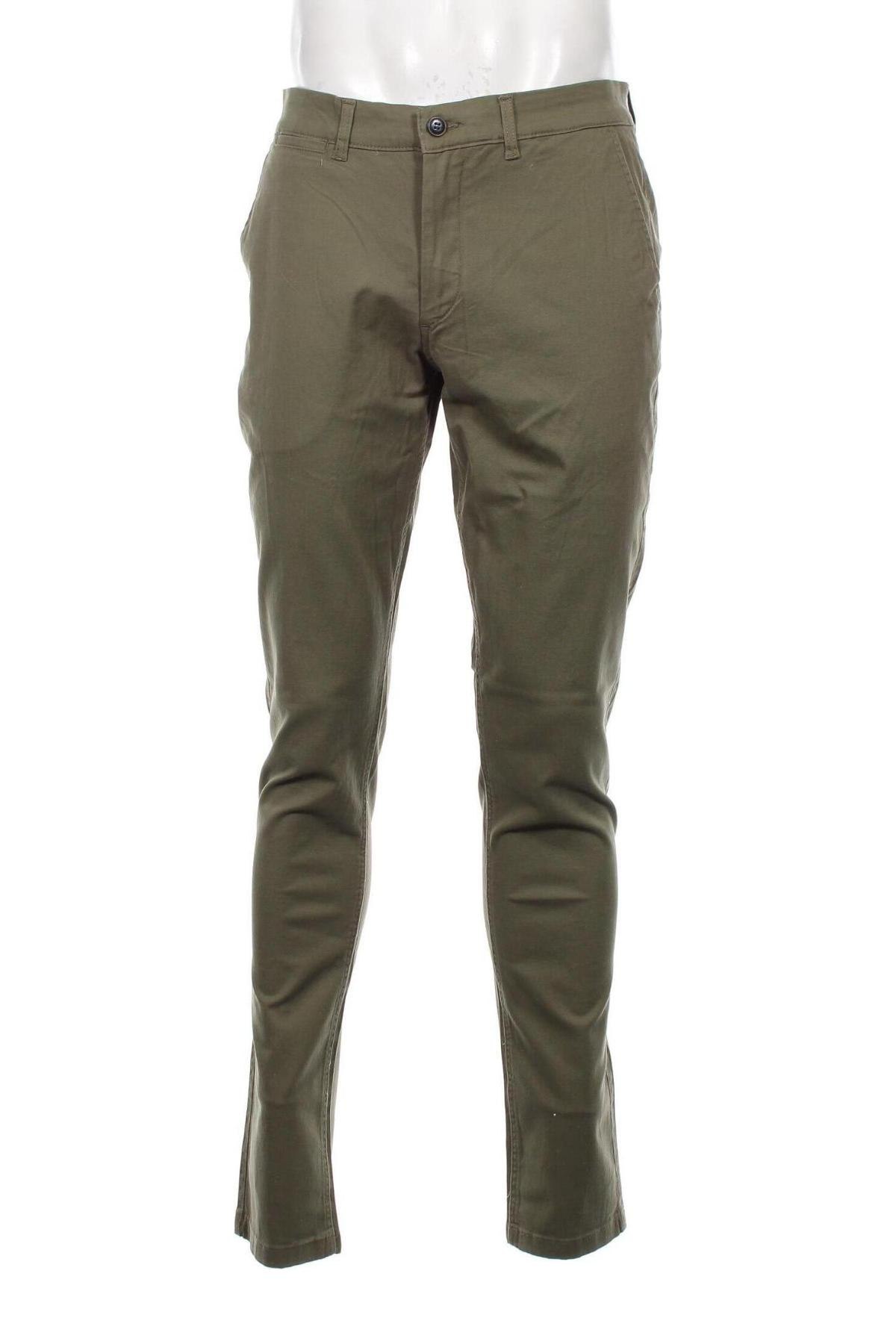 Pantaloni de bărbați Jack & Jones, Mărime M, Culoare Verde, Preț 71,99 Lei