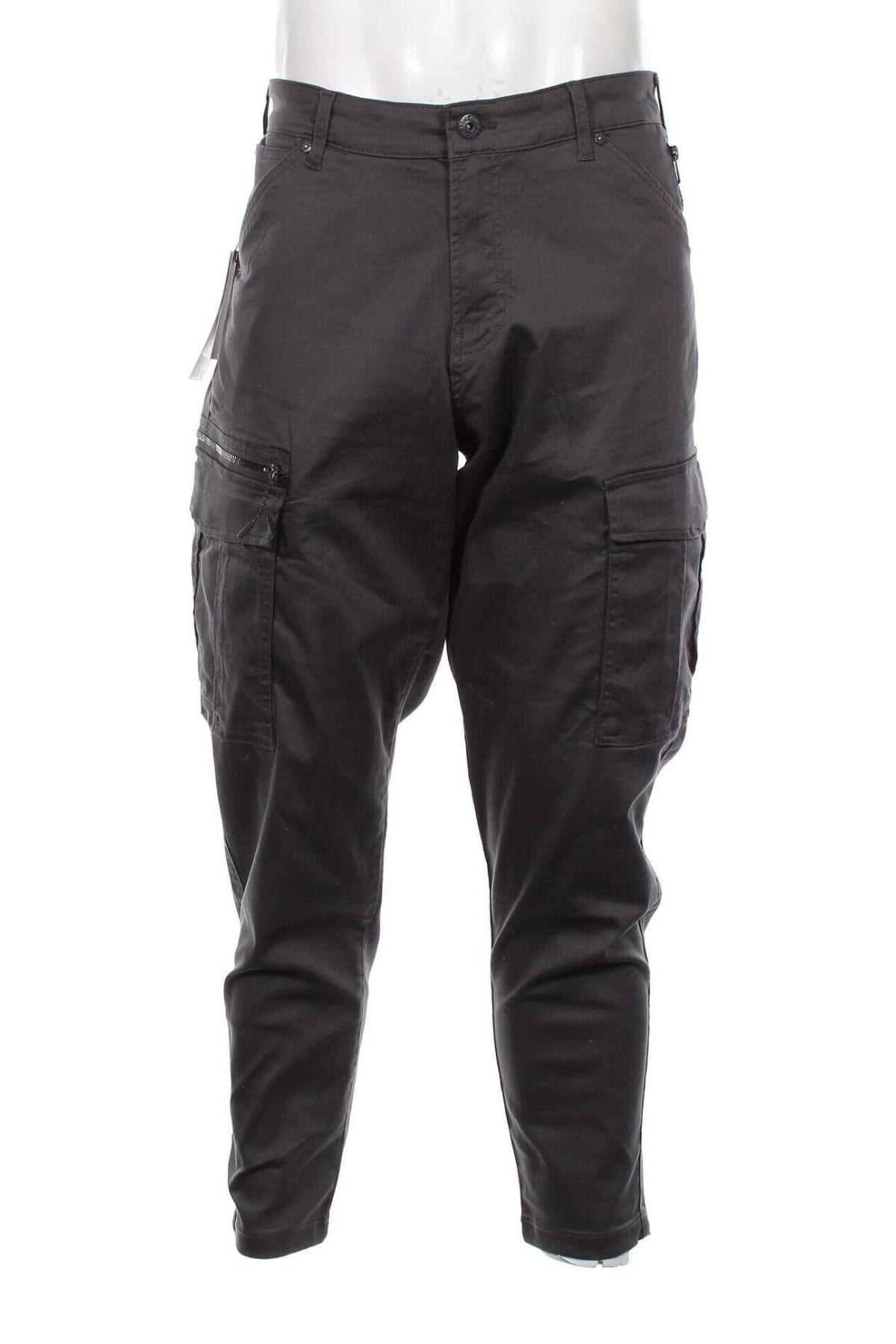 Herrenhose Jack & Jones, Größe L, Farbe Grau, Preis 51,29 €