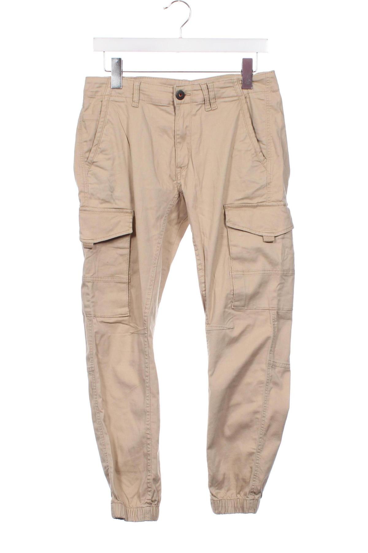 Herrenhose Jack & Jones, Größe S, Farbe Beige, Preis 13,99 €