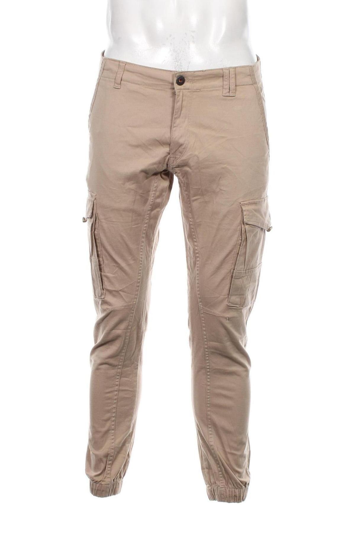 Herrenhose Jack & Jones, Größe L, Farbe Beige, Preis € 28,79