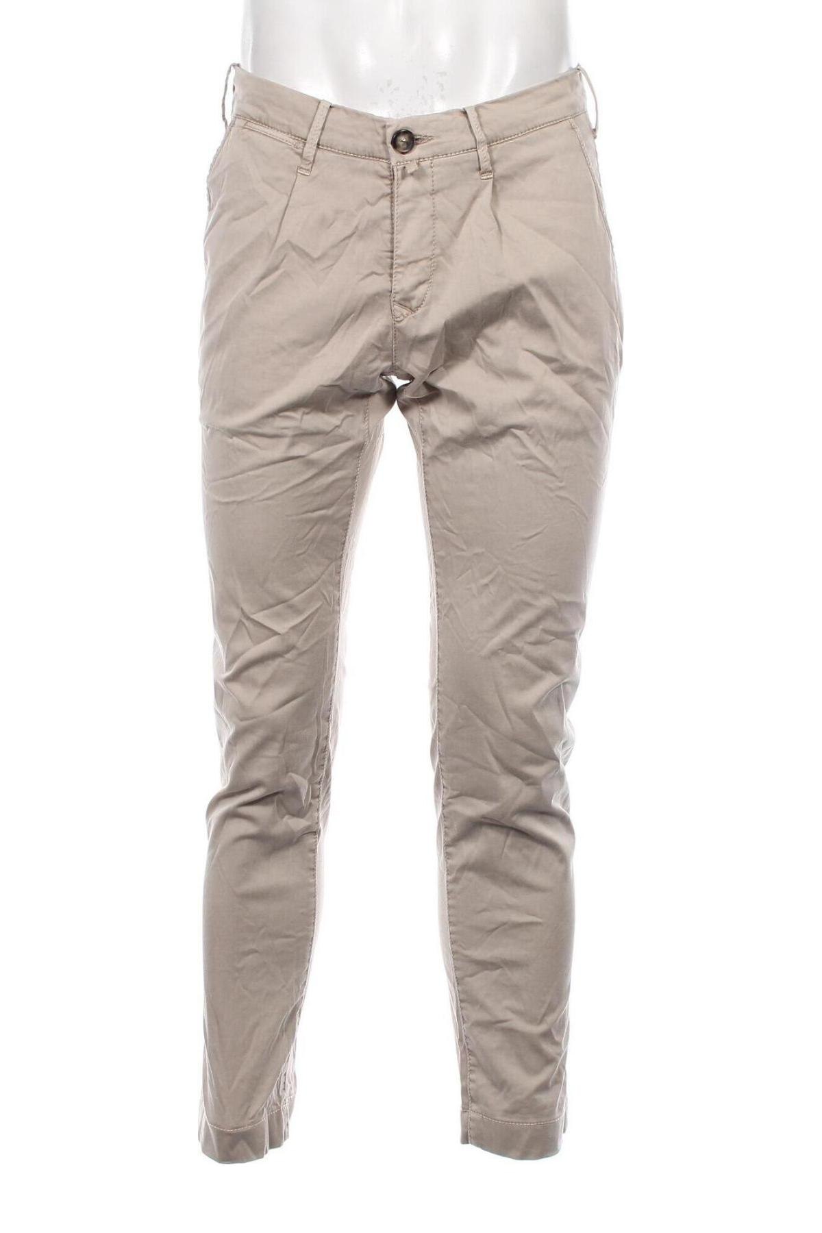 Herrenhose Jacob Cohen, Größe M, Farbe Beige, Preis 14,99 €