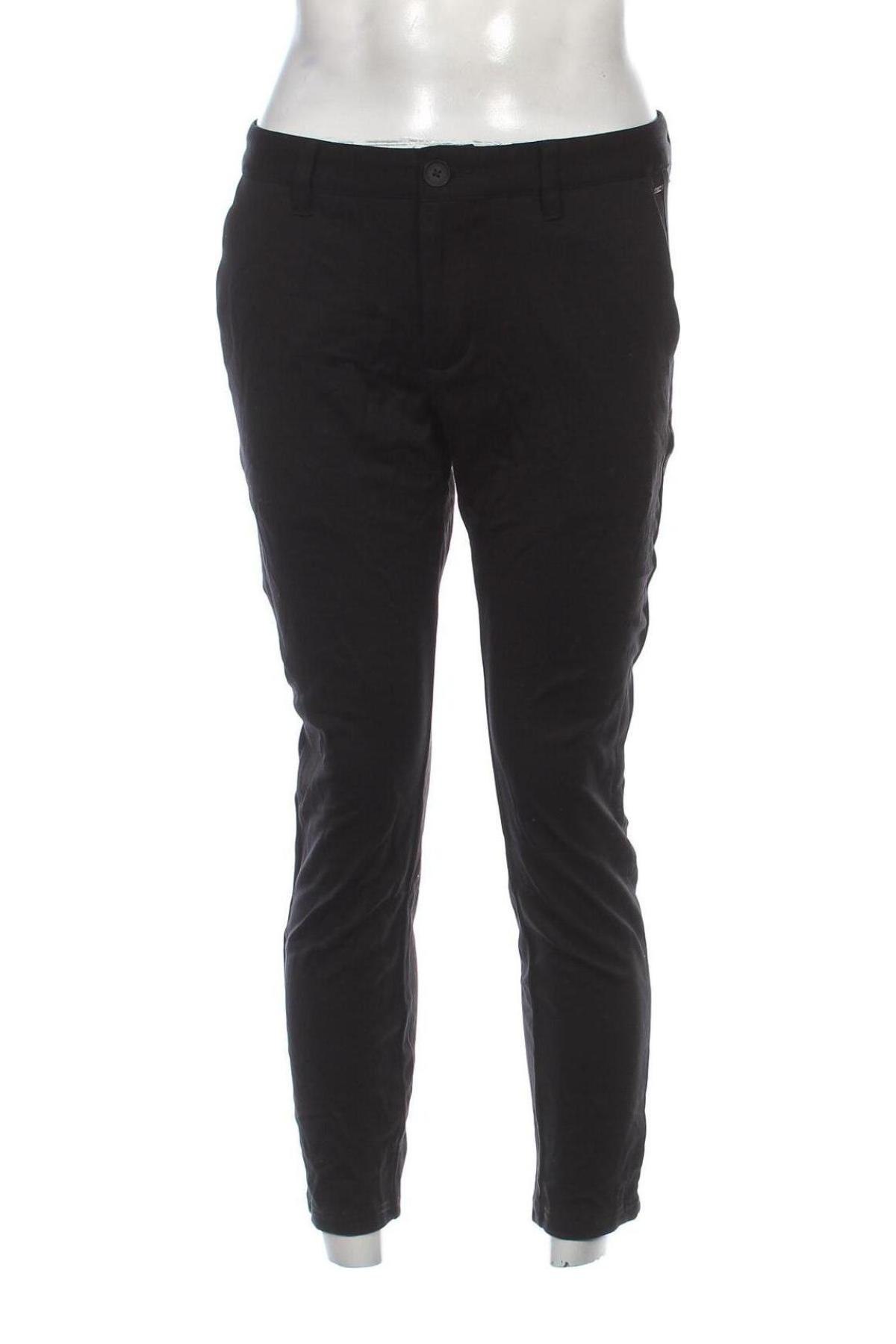 Pantaloni de bărbați Only & Sons, Mărime M, Culoare Negru, Preț 33,99 Lei