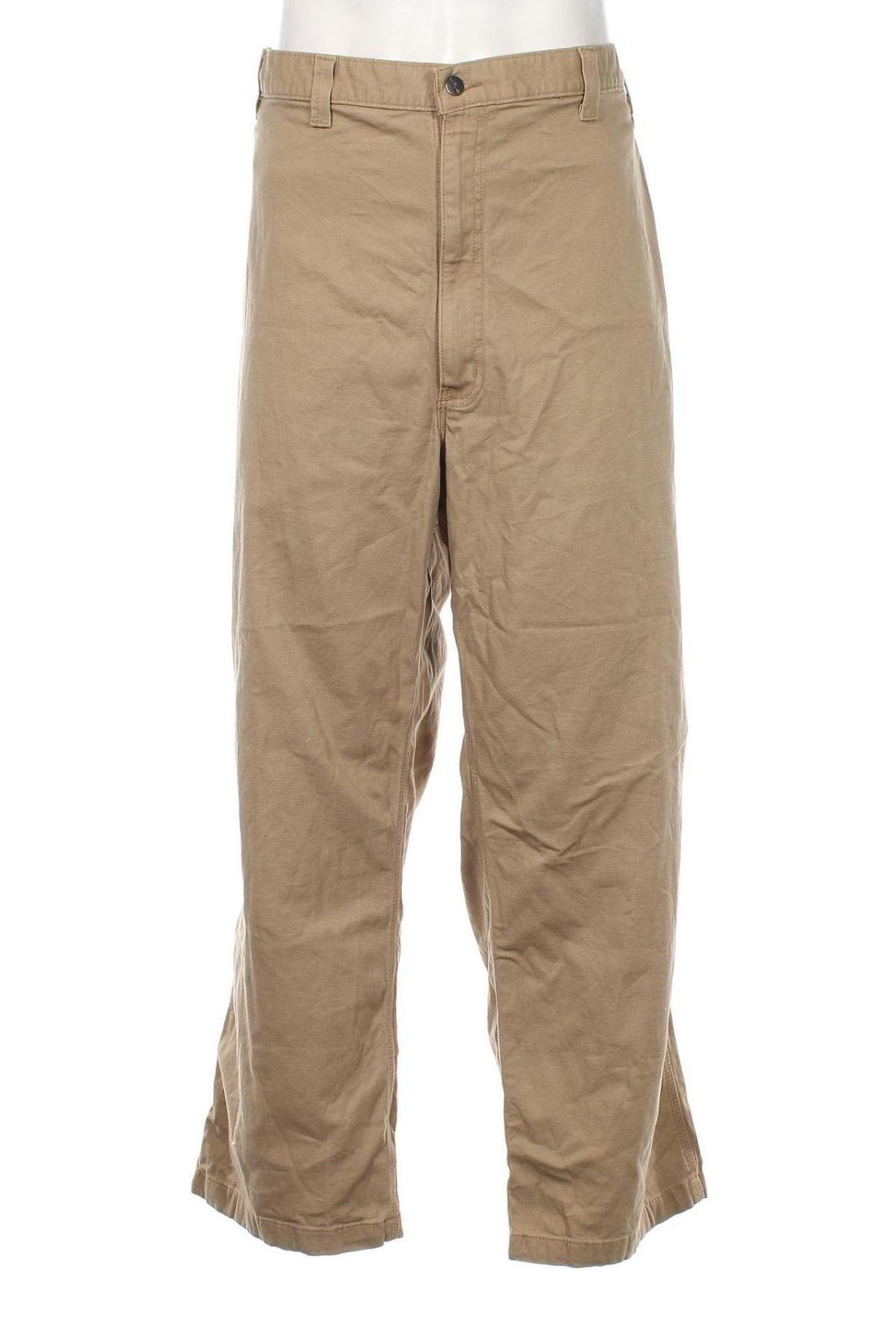 Pantaloni de bărbați Carhartt, Mărime 5XL, Culoare Bej, Preț 116,07 Lei