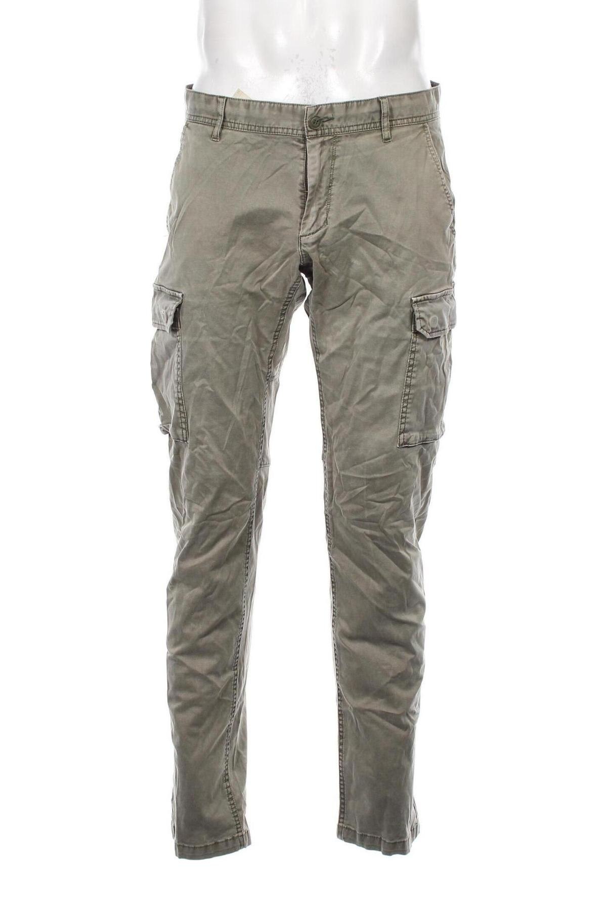 Pantaloni de bărbați Sisley, Mărime L, Culoare Verde, Preț 91,99 Lei