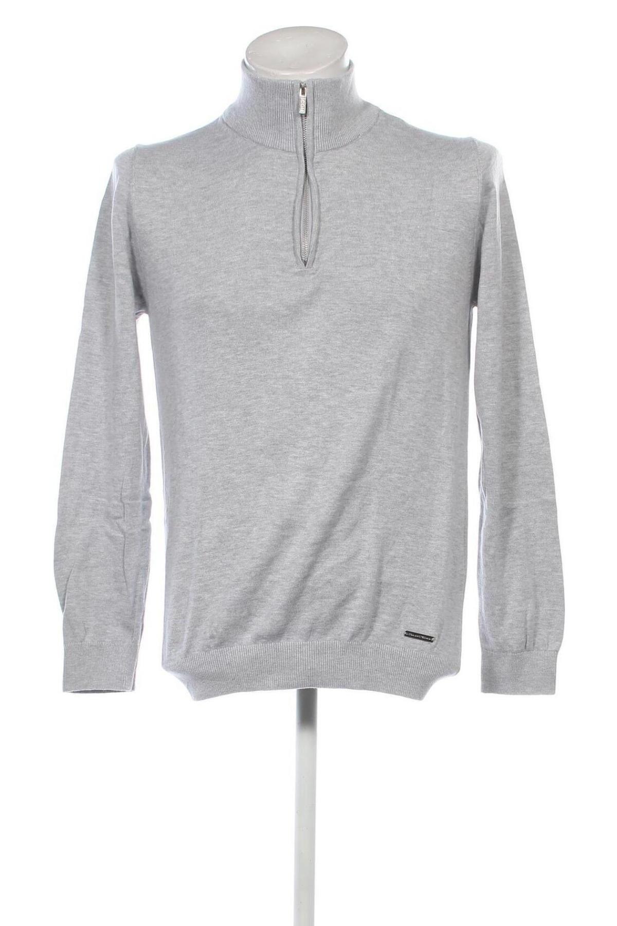 Herrenpullover, Größe L, Farbe Grau, Preis € 19,49