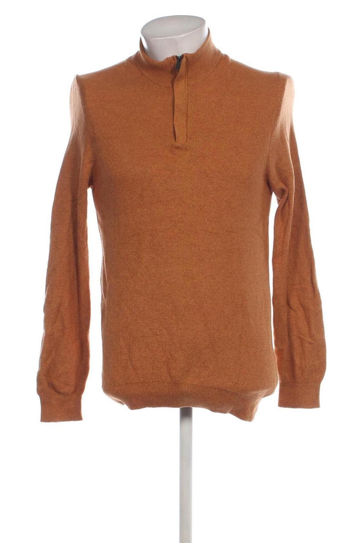 Herrenpullover C&A, Größe M, Farbe Orange, Preis € 9,49