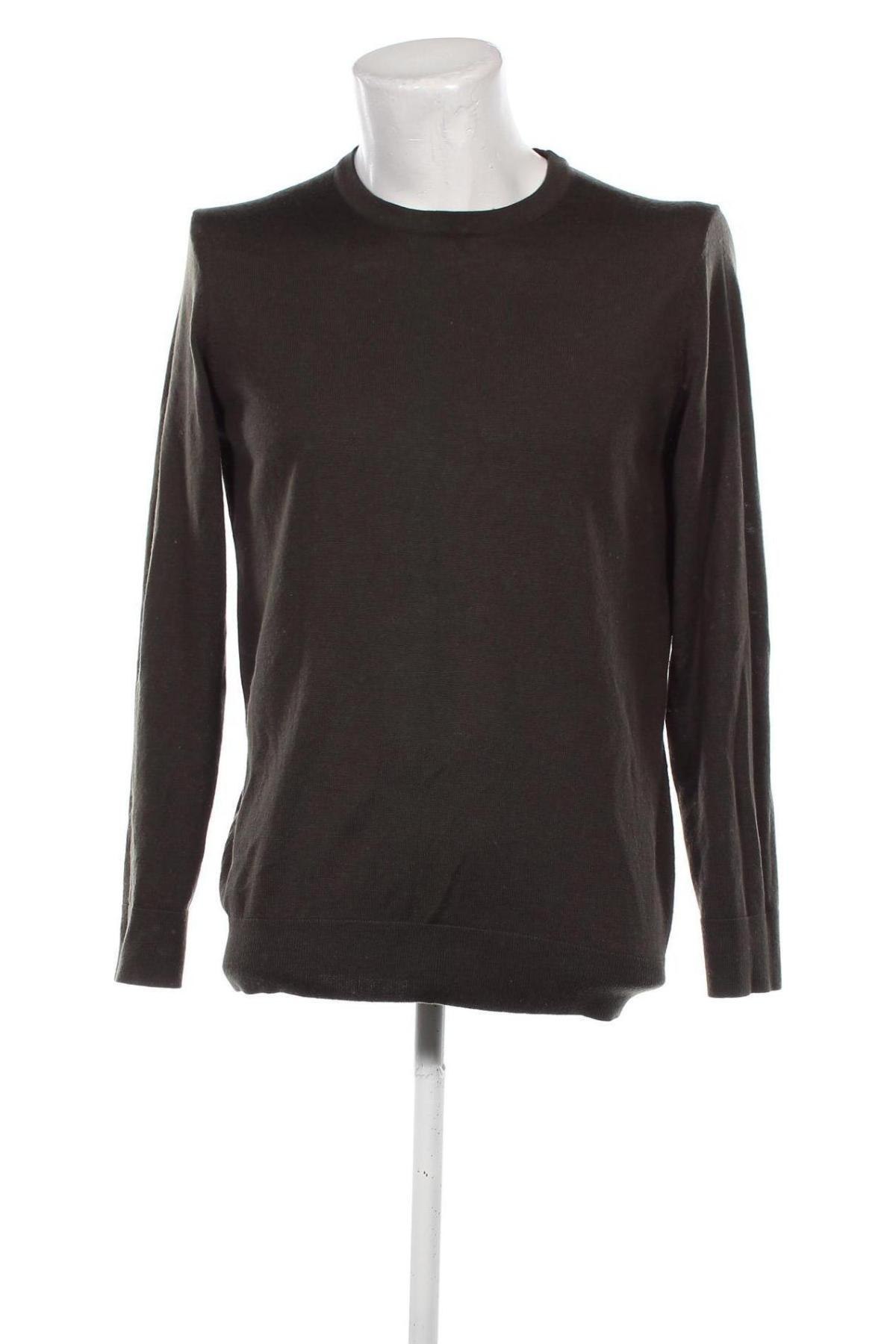 Męski sweter H&M, Rozmiar M, Kolor Zielony, Cena 32,99 zł