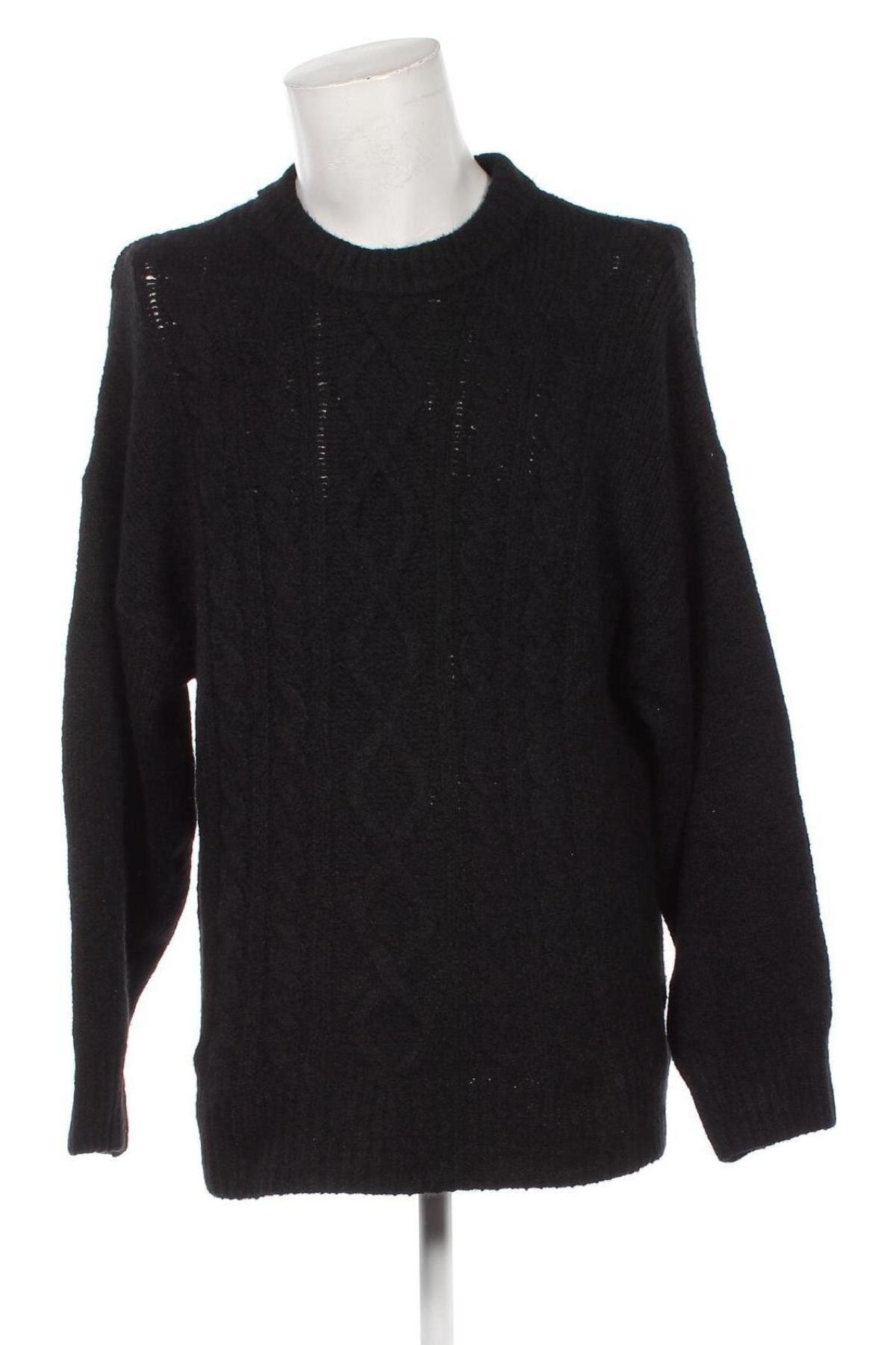 Męski sweter H&M Divided, Rozmiar M, Kolor Czarny, Cena 46,99 zł