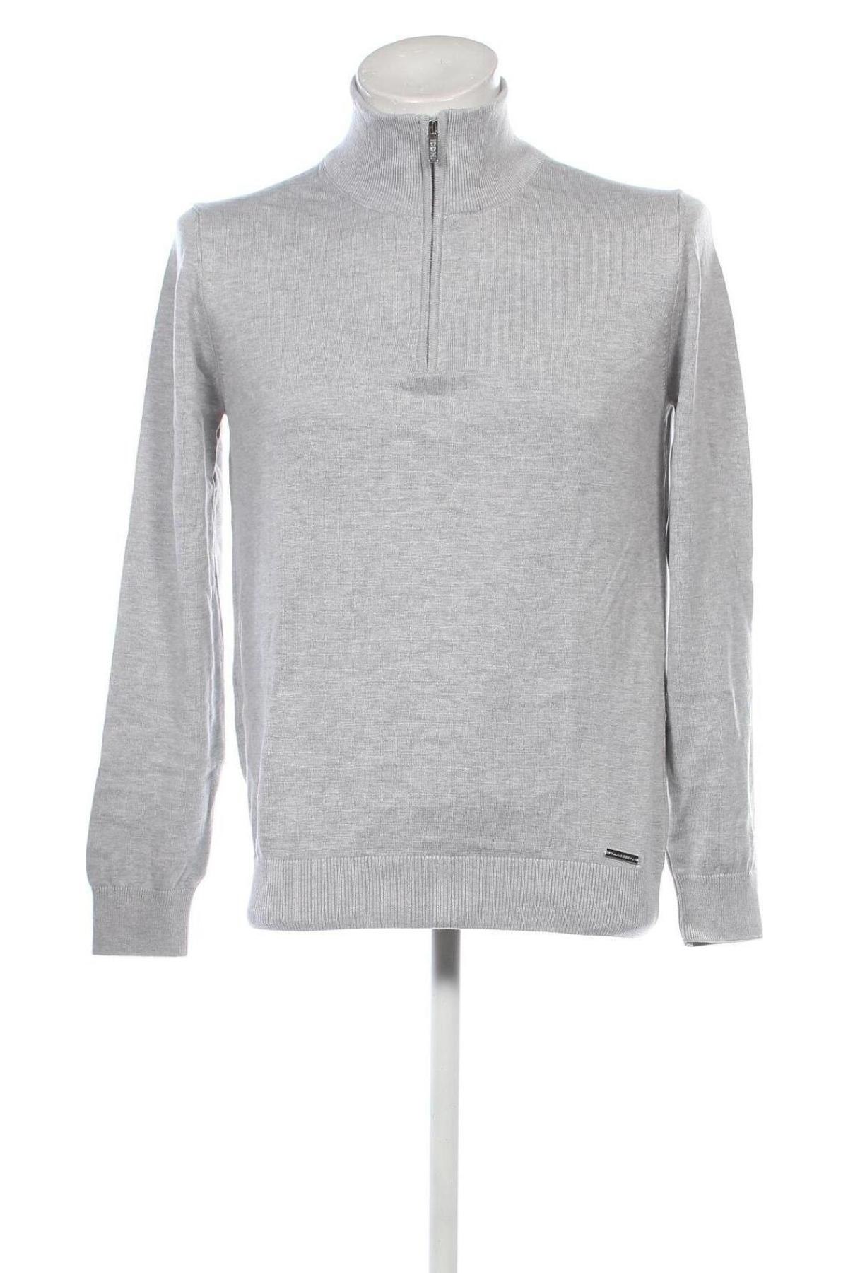 Herrenpullover ICON. AMSTERDAM, Größe L, Farbe Grau, Preis 37,49 €