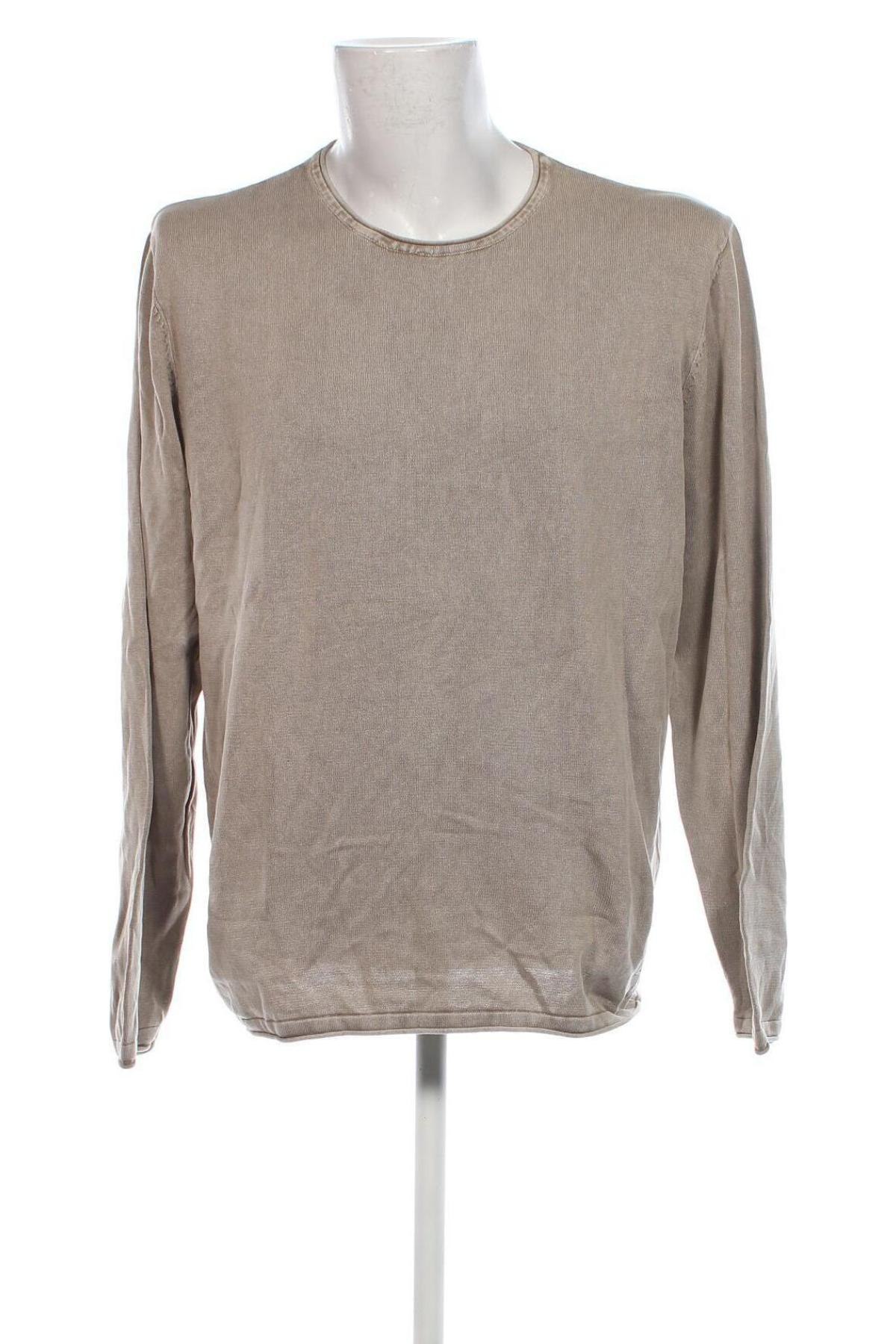 Herrenpullover Jack & Jones, Größe XXL, Farbe Beige, Preis € 28,79