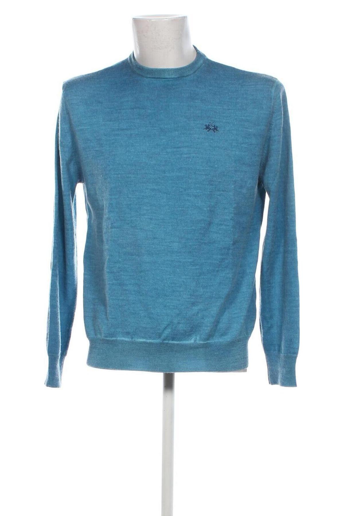 Herrenpullover La Martina, Größe XL, Farbe Blau, Preis € 44,13