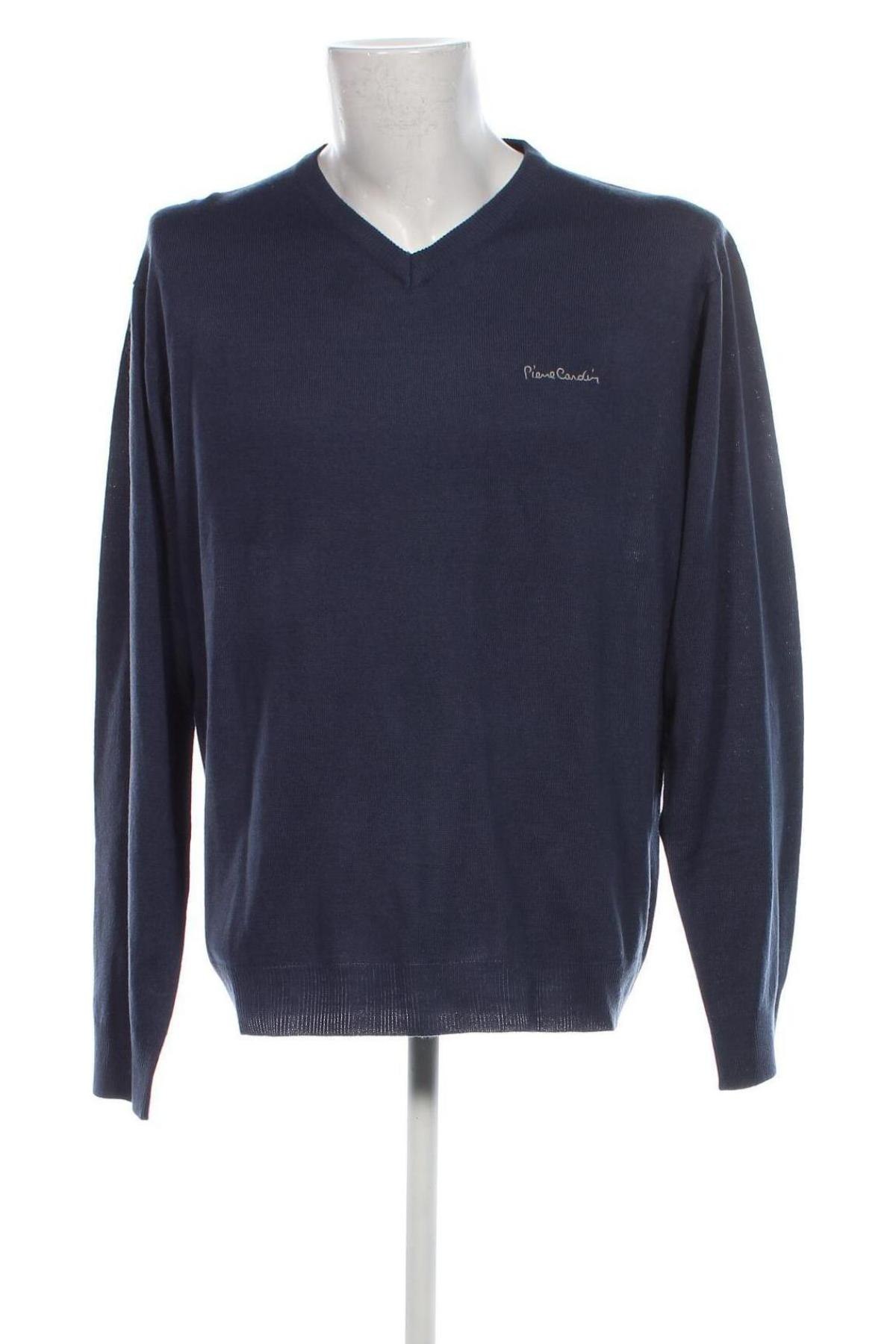 Herrenpullover Pierre Cardin, Größe XXL, Farbe Blau, Preis 19,99 €