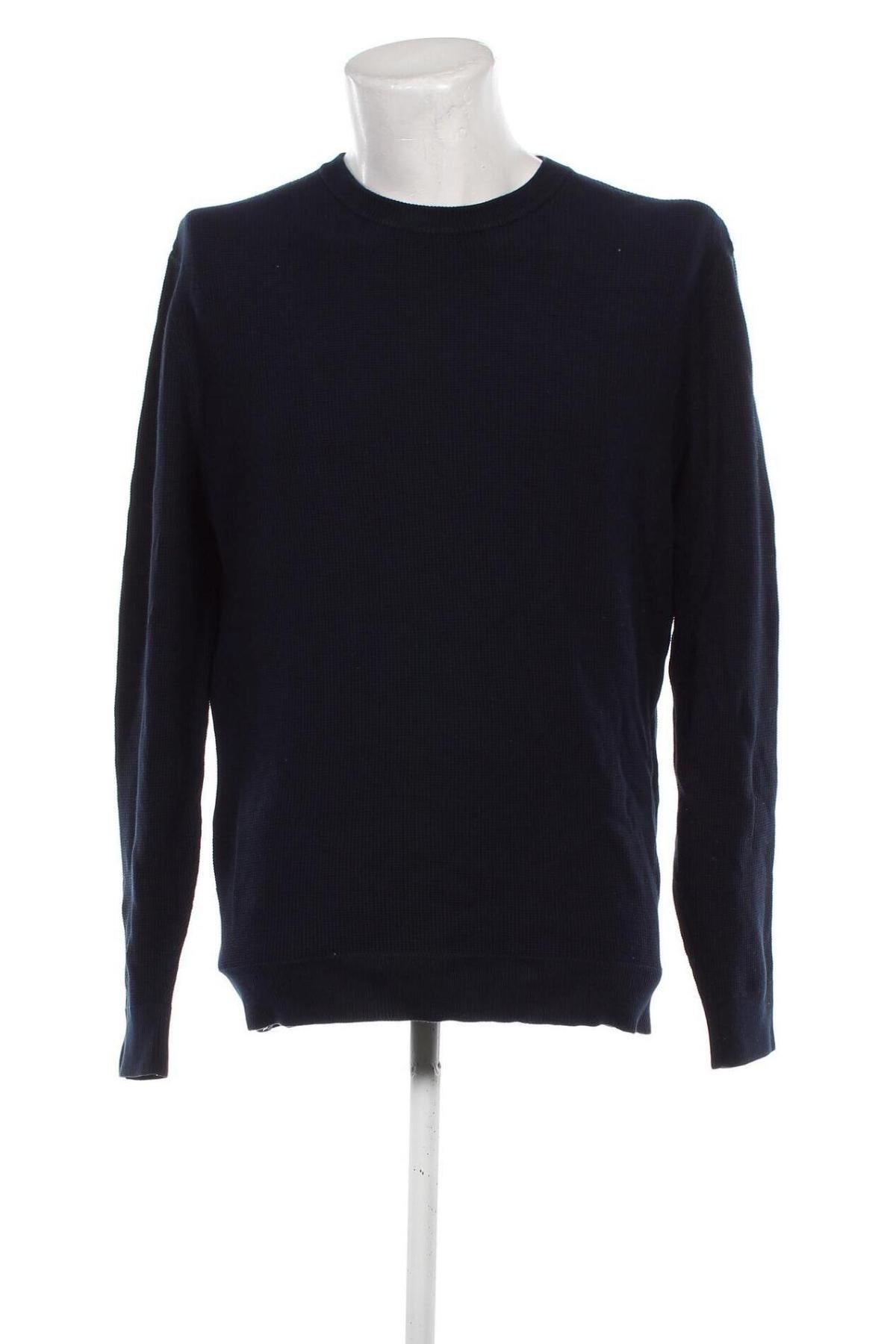 Herrenpullover Zara, Größe L, Farbe Blau, Preis 10,49 €