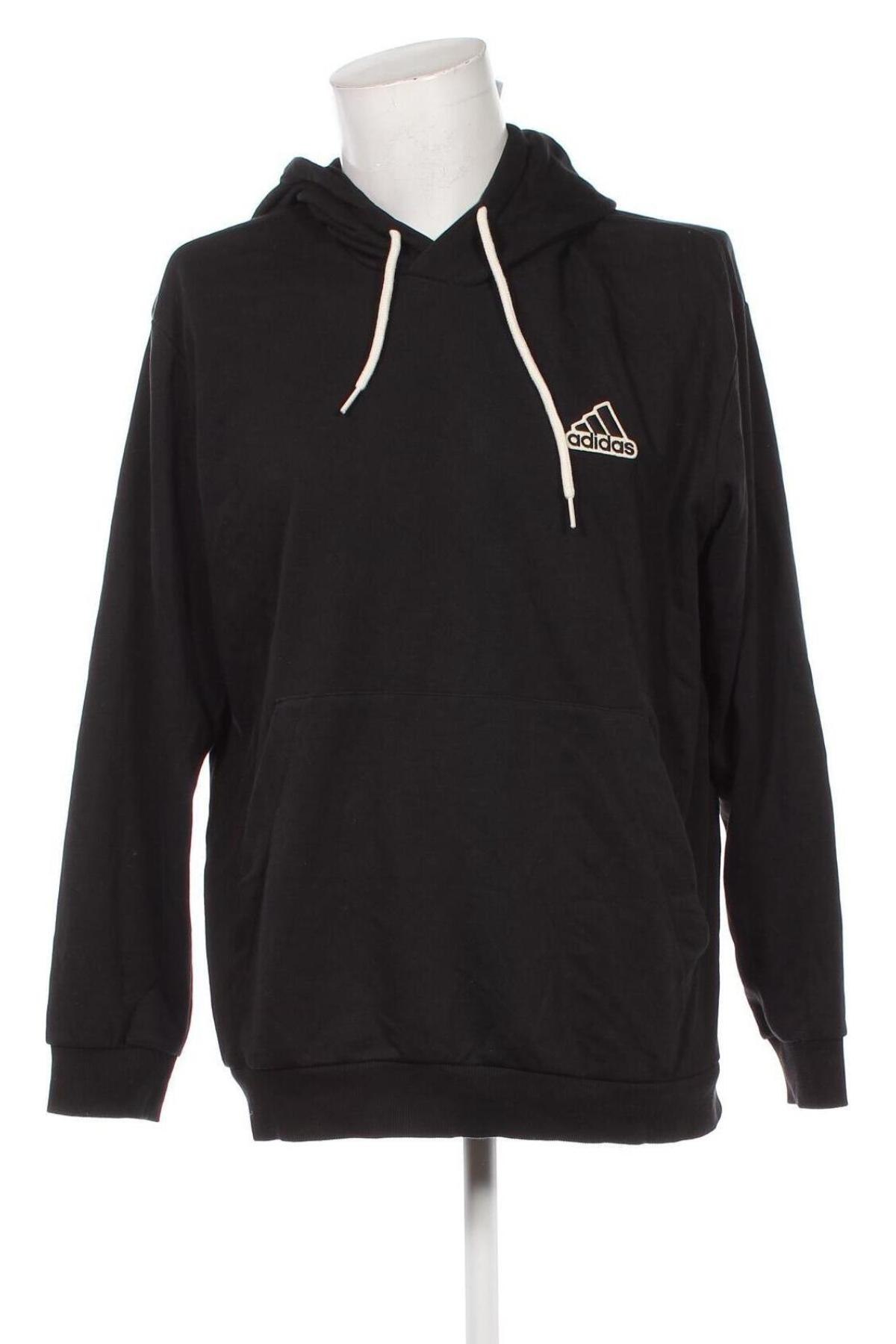 Herren Sweatshirt Adidas, Größe L, Farbe Schwarz, Preis € 38,49