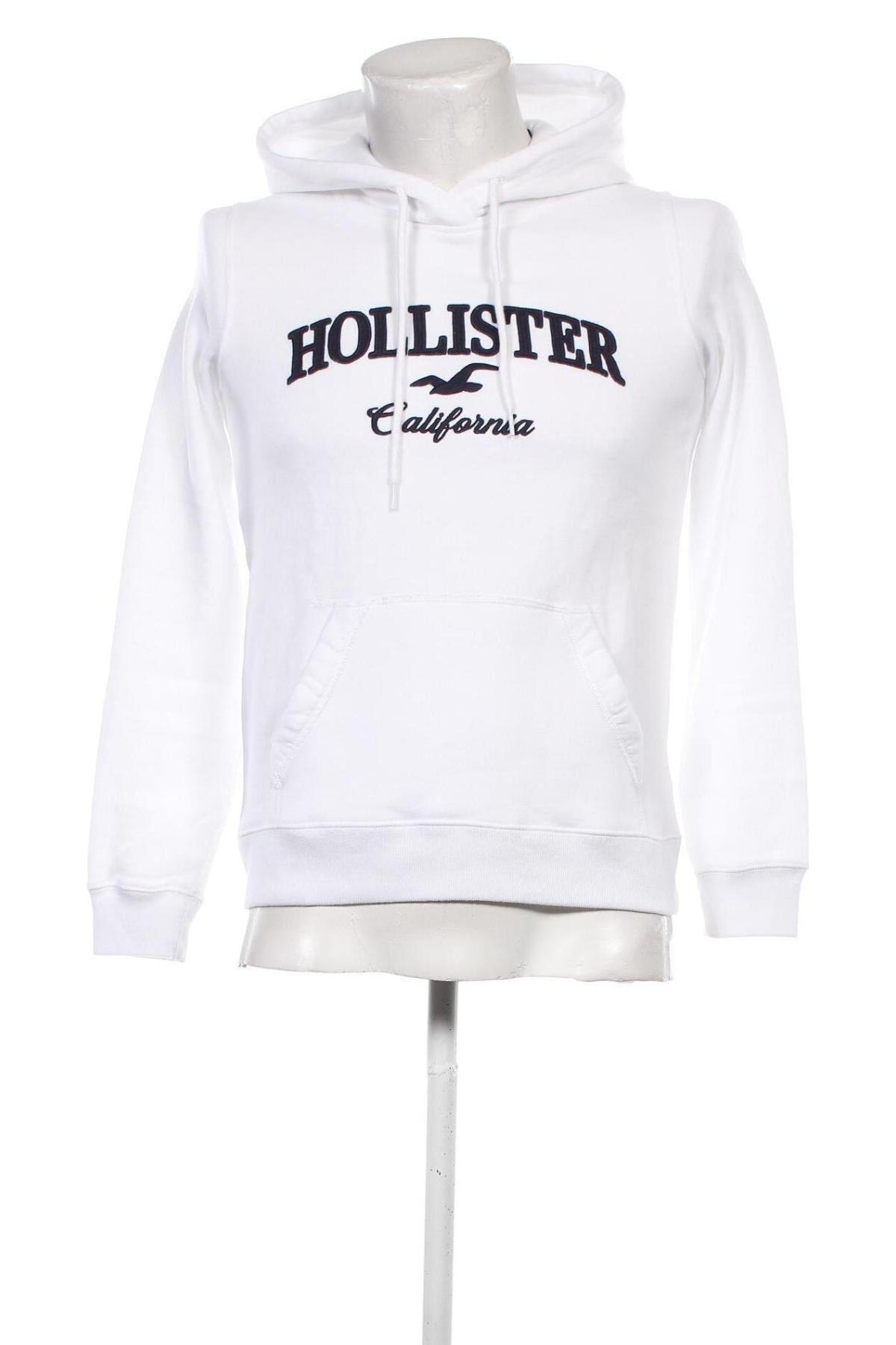 Męska bluza Hollister, Rozmiar S, Kolor Biały, Cena 124,99 zł