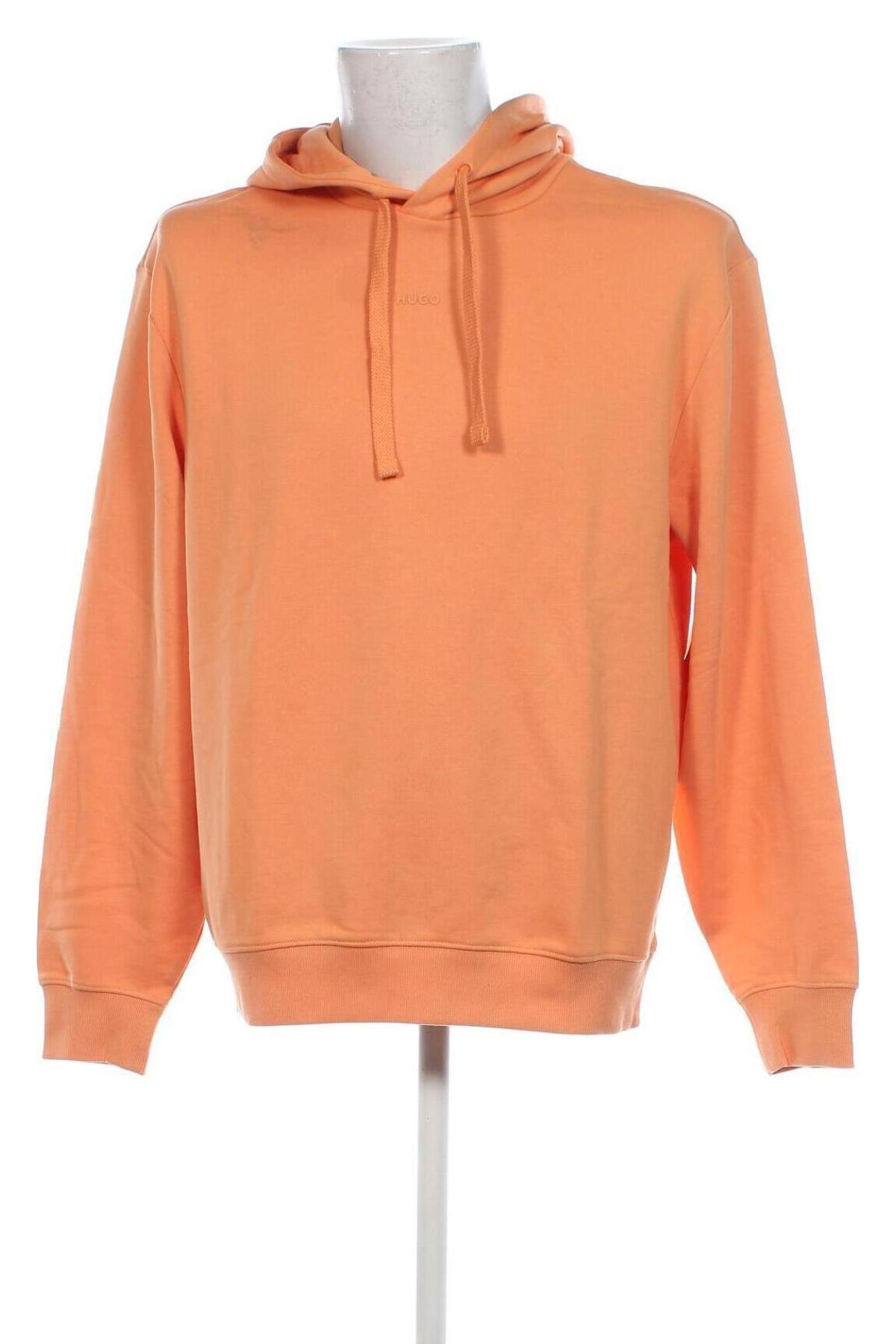 Herren Sweatshirt Hugo Boss, Größe L, Farbe Orange, Preis € 53,49