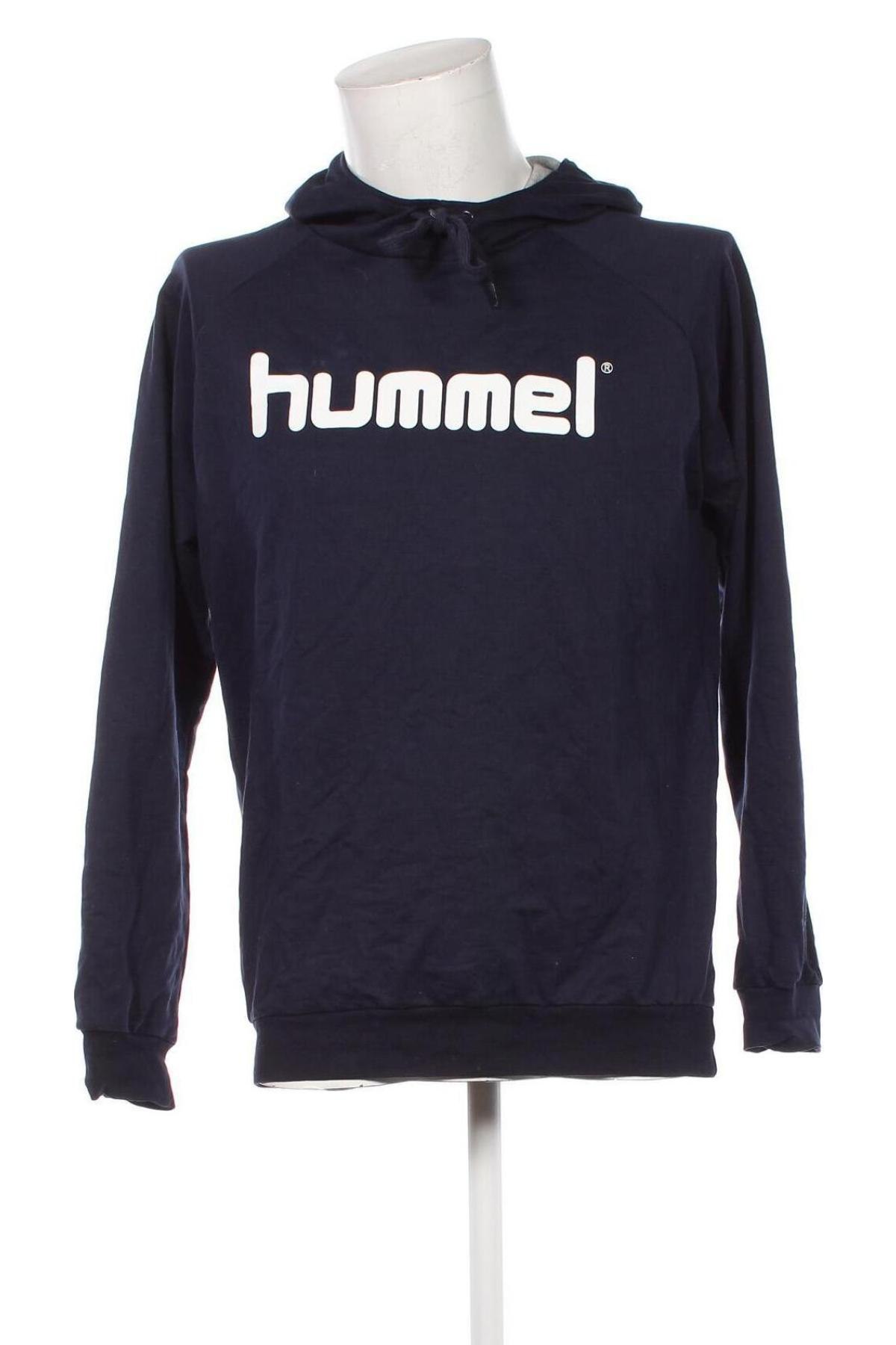 Herren Sweatshirt Hummel, Größe M, Farbe Blau, Preis 12,99 €