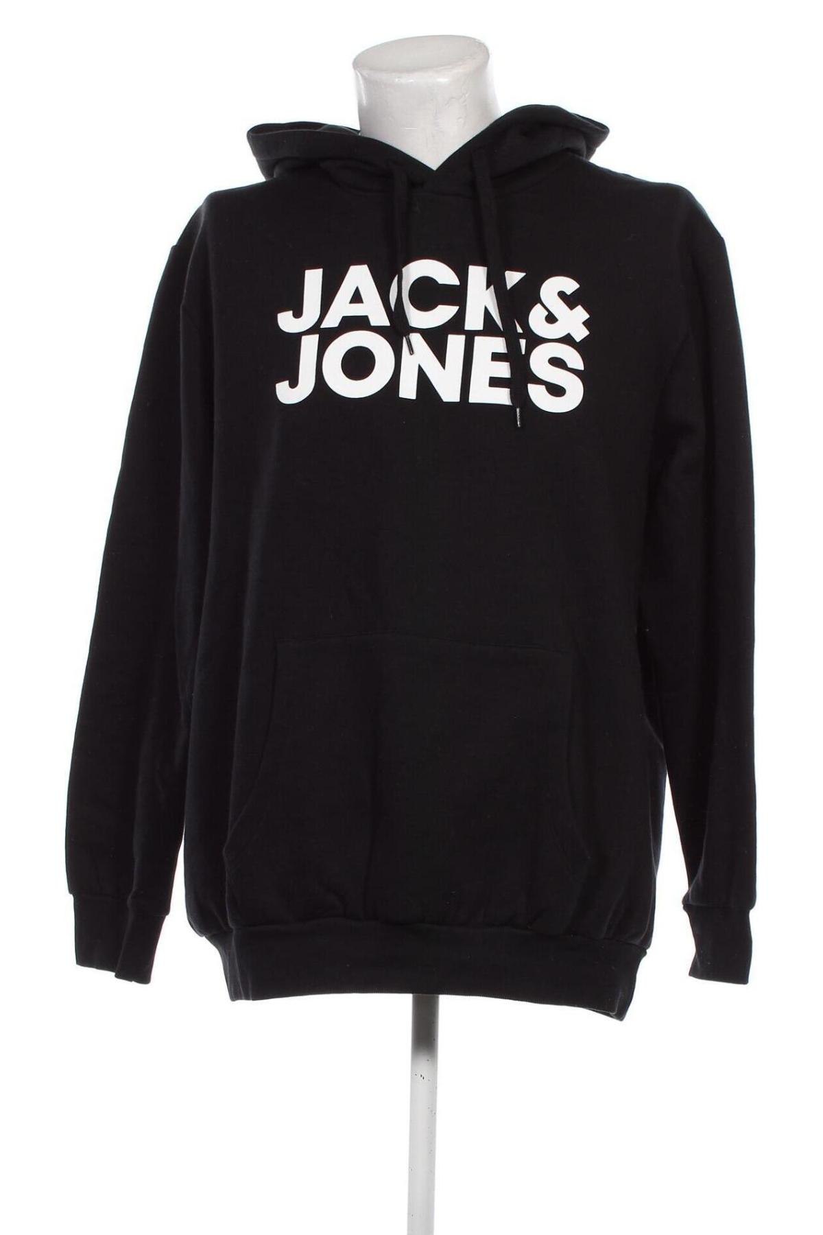 Férfi sweatshirt Jack & Jones, Méret XXL, Szín Fekete, Ár 6 999 Ft