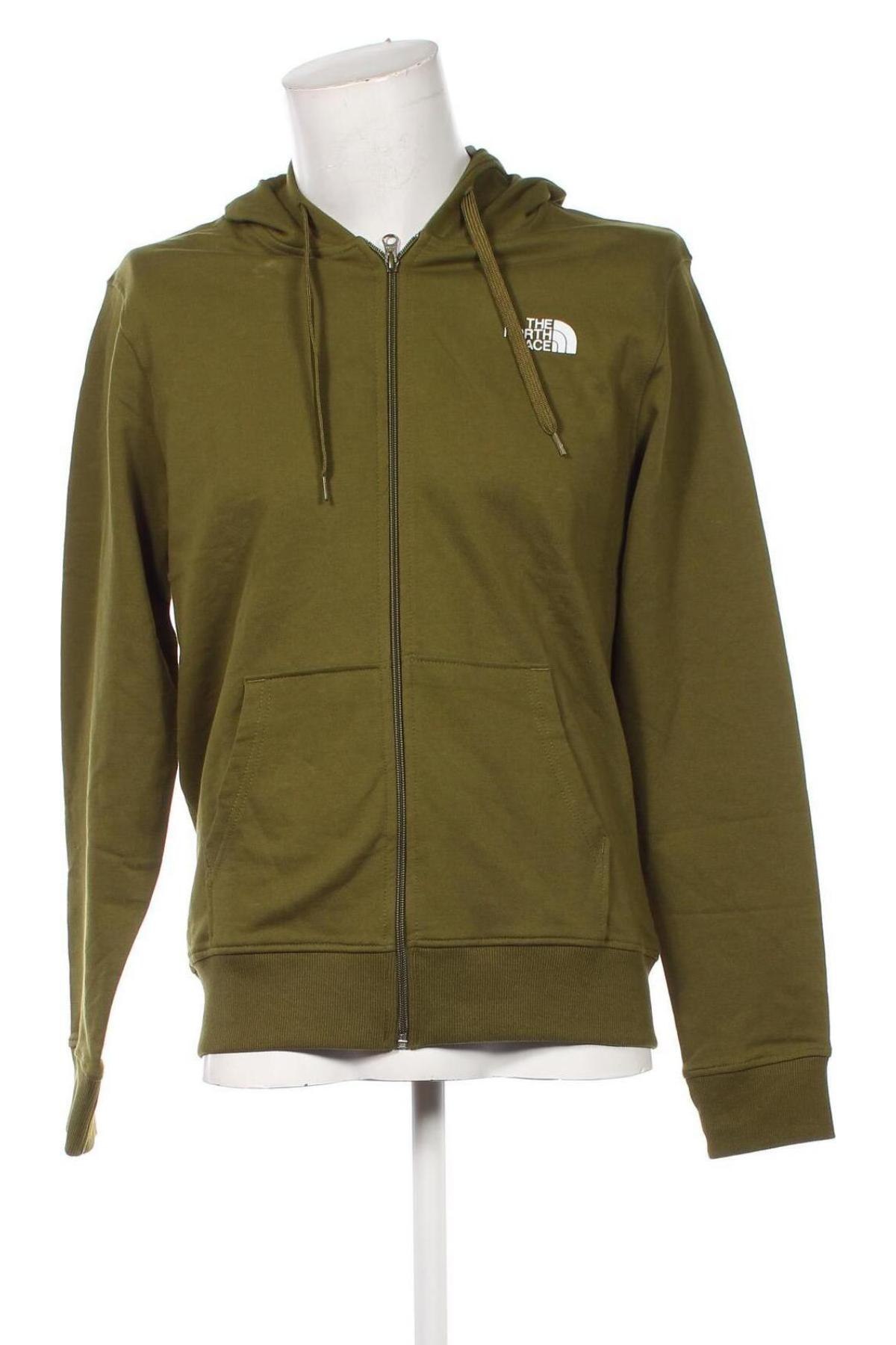 Herren Sweatshirt The North Face, Größe M, Farbe Grün, Preis 45,99 €