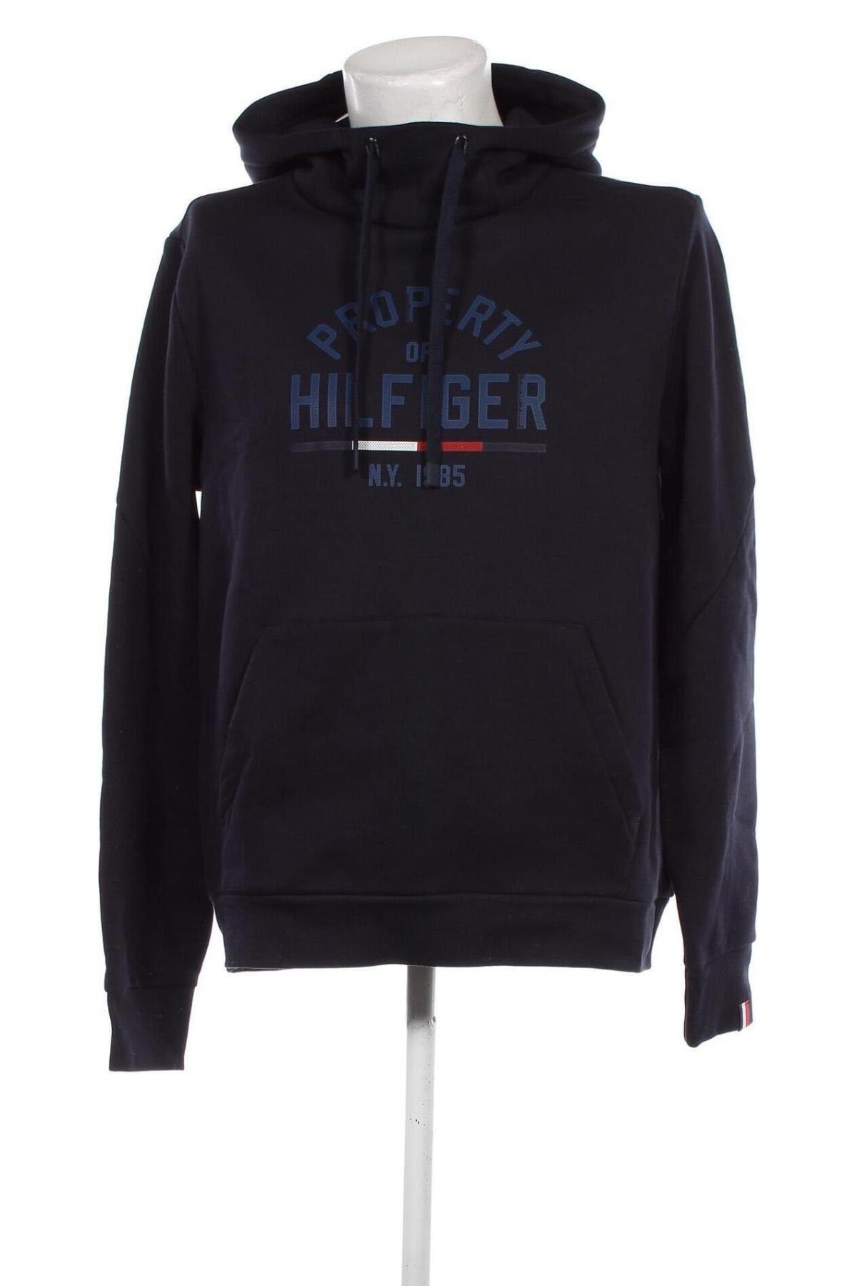 Męska bluza Tommy Hilfiger, Rozmiar L, Kolor Niebieski, Cena 399,99 zł