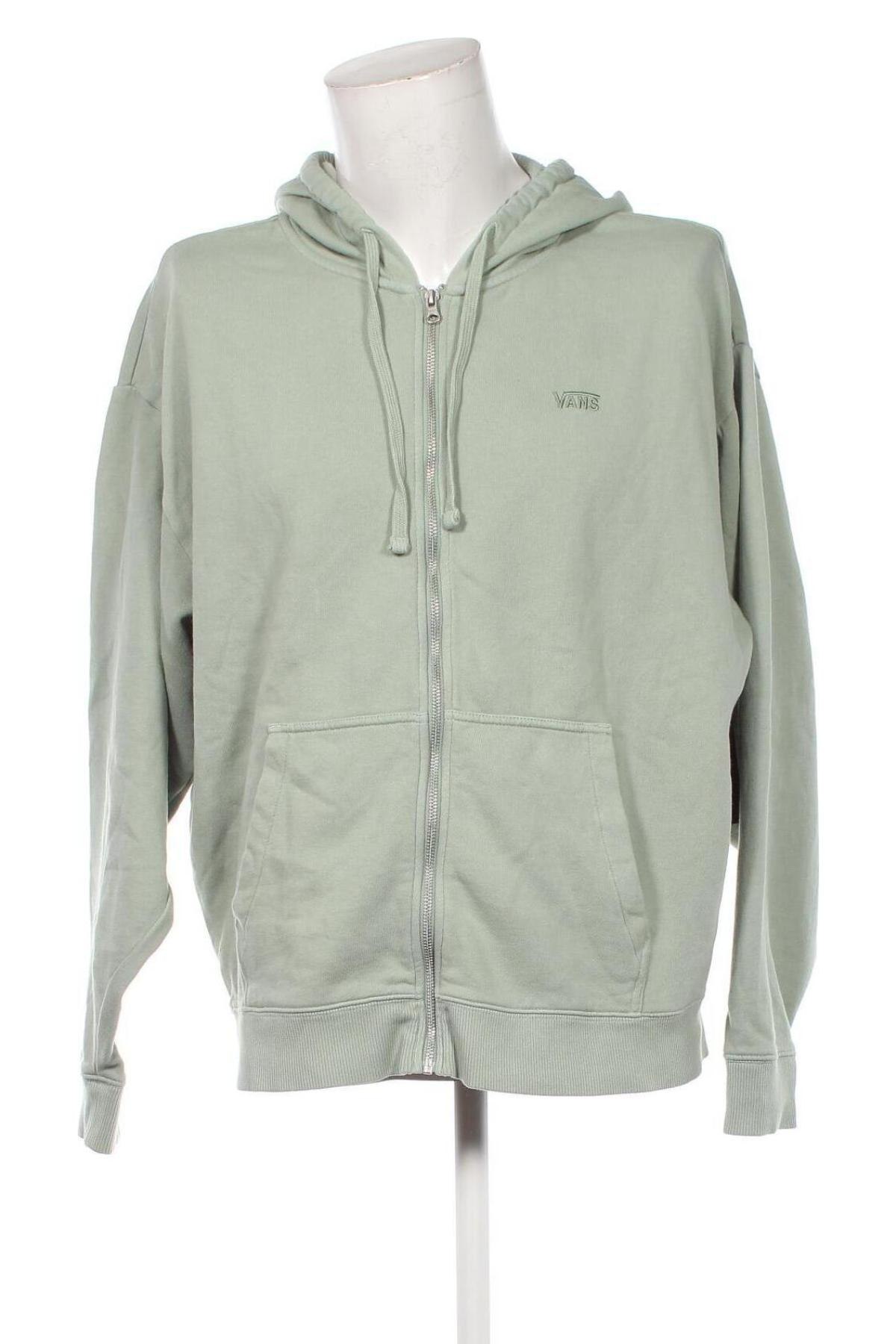 Herren Sweatshirt Vans, Größe L, Farbe Grün, Preis 44,99 €