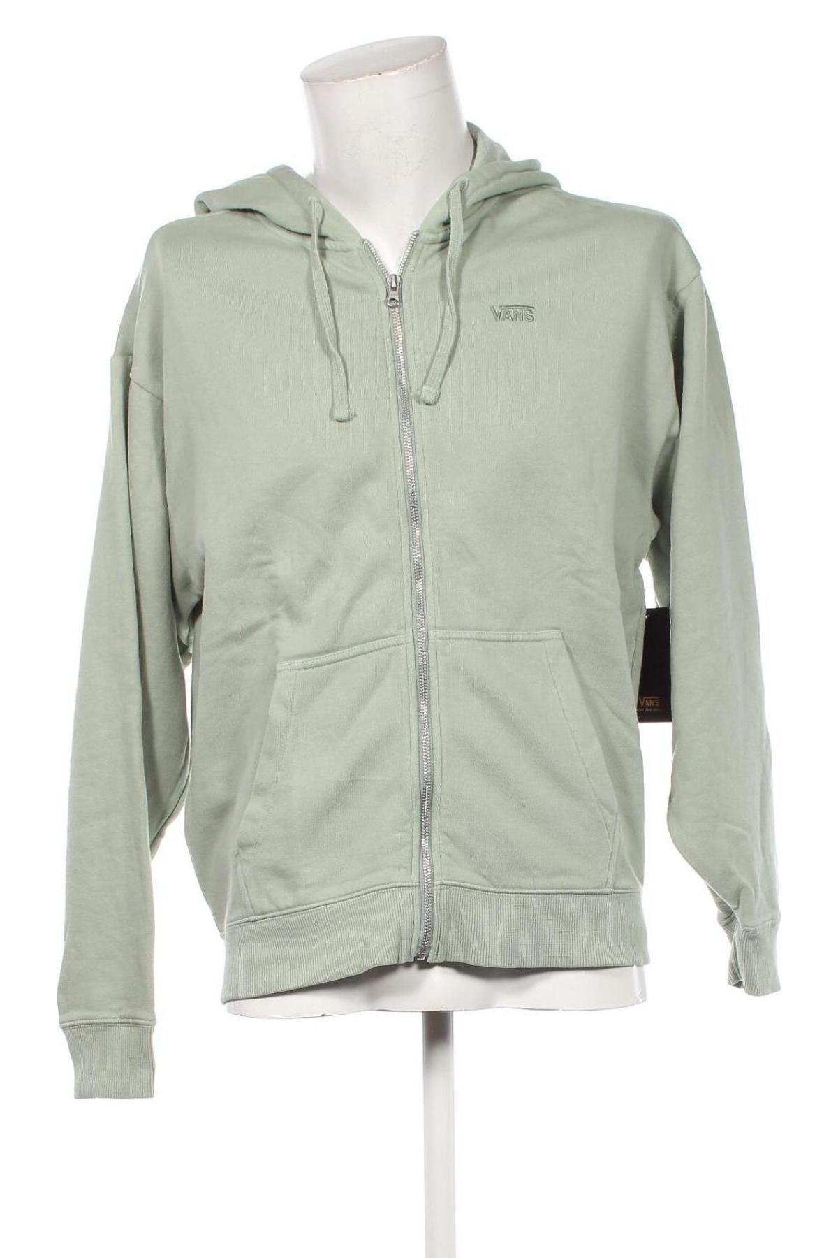 Herren Sweatshirt Vans, Größe S, Farbe Grün, Preis 55,99 €