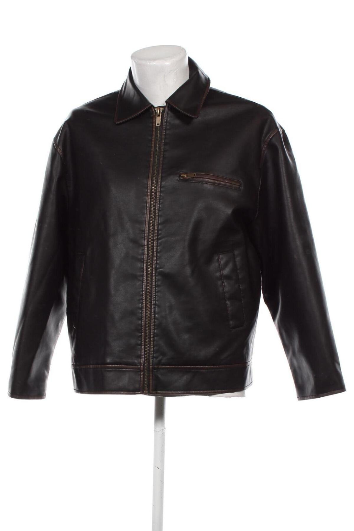 Herren Lederjacke Mango, Größe L, Farbe Braun, Preis € 145,99