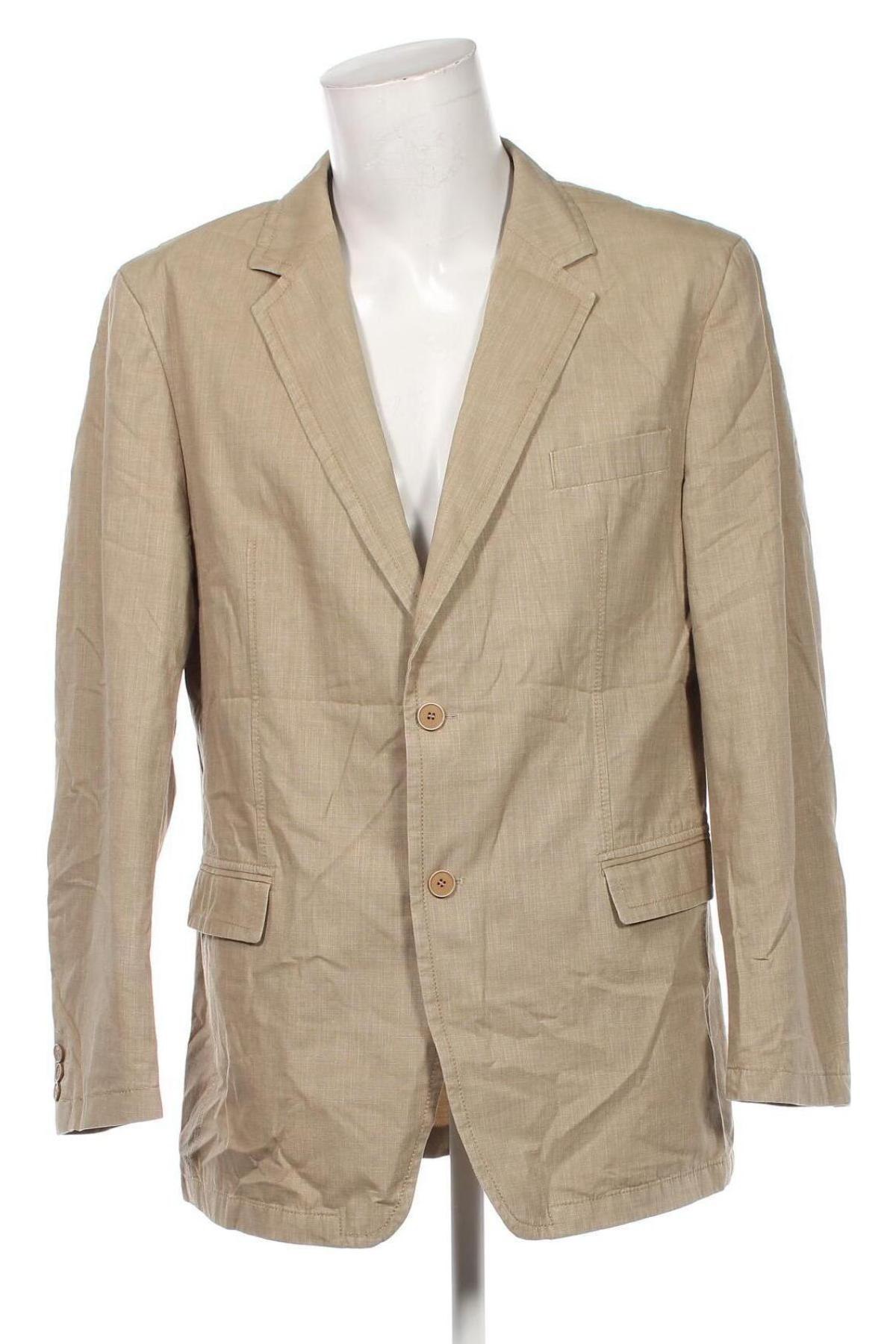 Herren Sakko Heine, Größe XL, Farbe Beige, Preis € 9,99