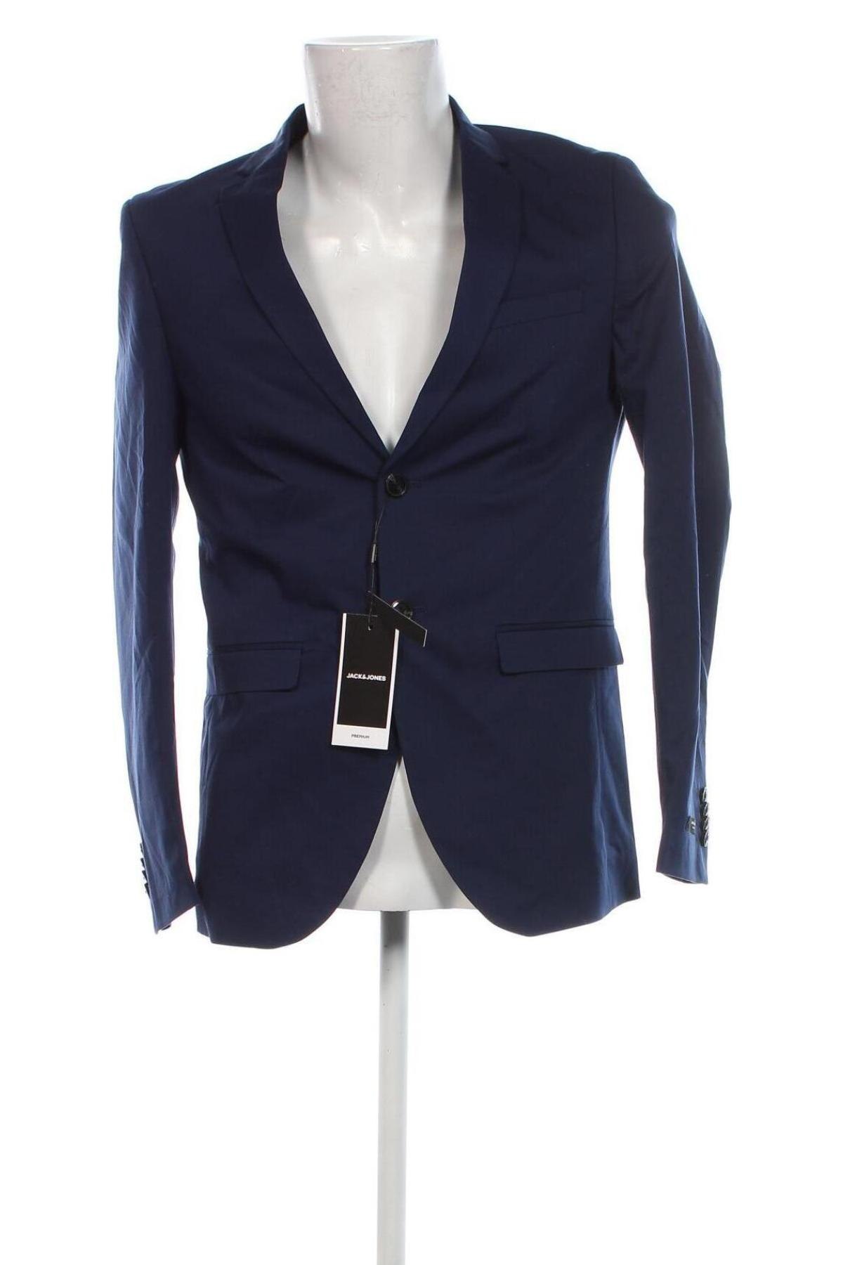 Herren Sakko Jack & Jones PREMIUM, Größe M, Farbe Blau, Preis € 63,99