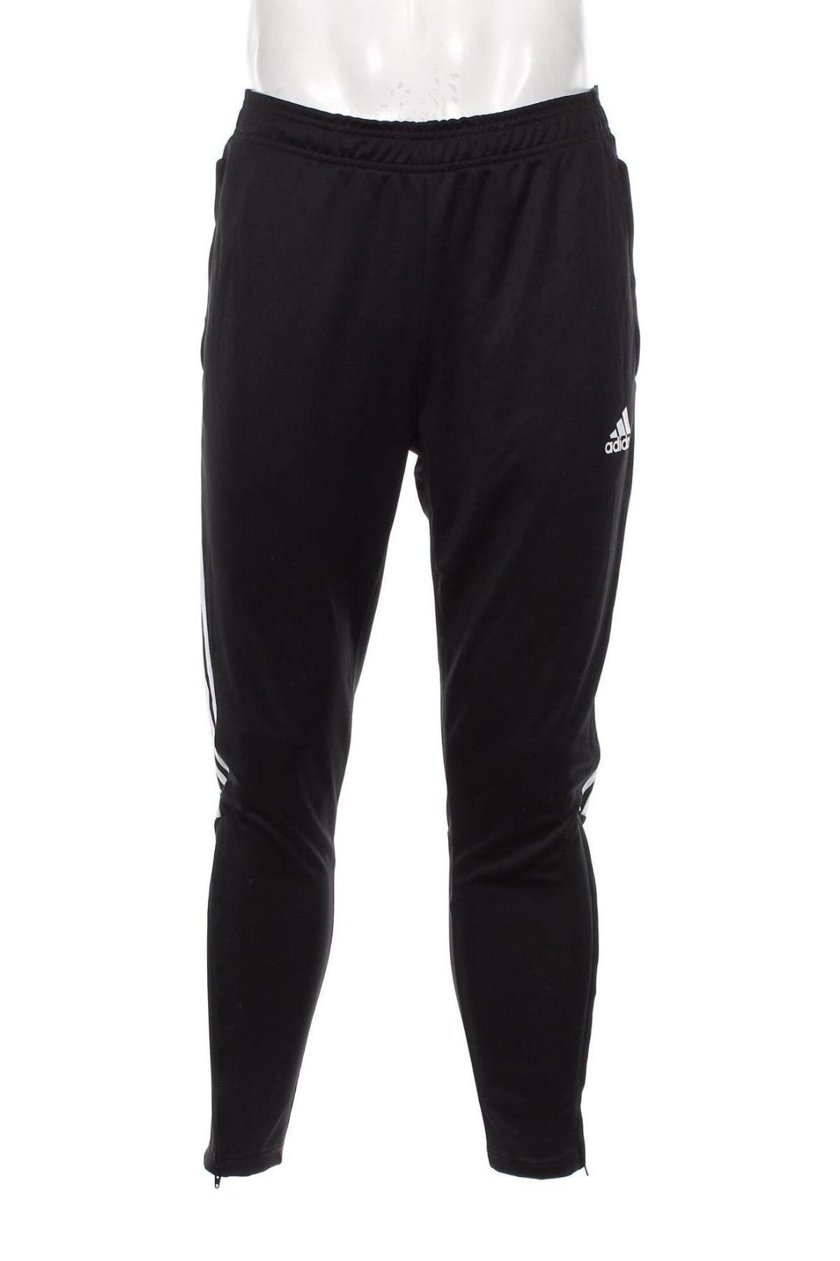 Herren Sporthose Adidas, Größe L, Farbe Schwarz, Preis 28,79 €