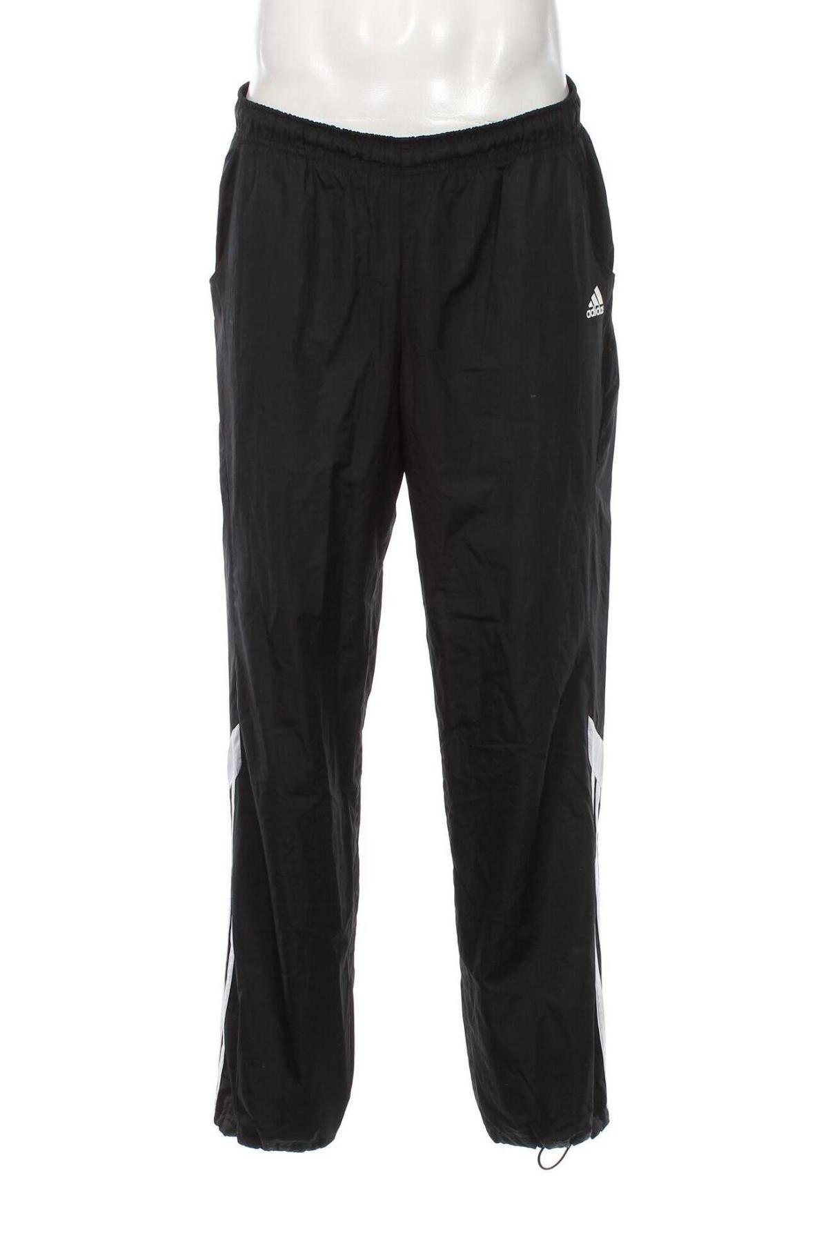 Pantaloni trening de bărbați Adidas, Mărime L, Culoare Negru, Preț 134,99 Lei