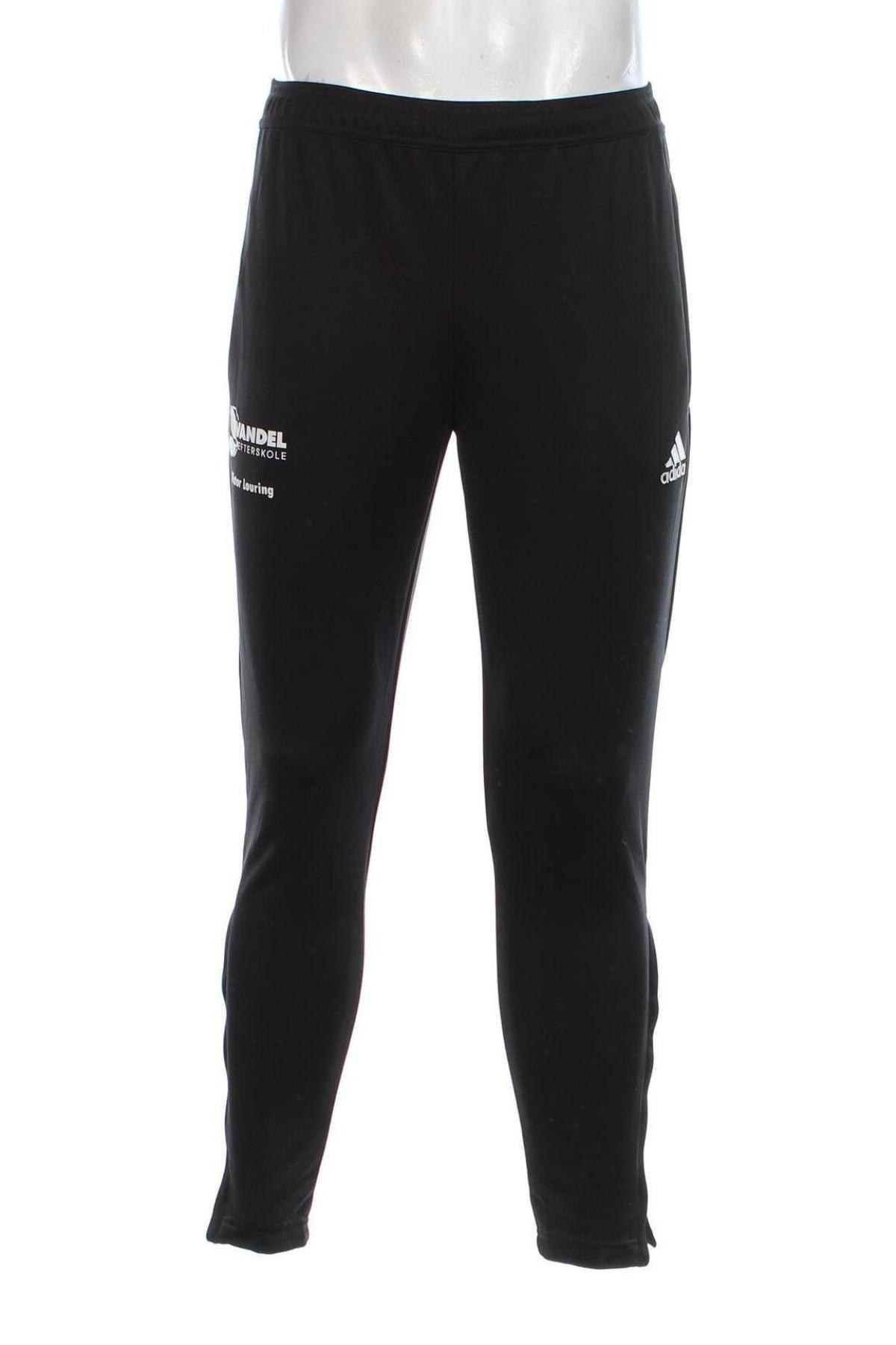 Herren Sporthose Adidas, Größe M, Farbe Schwarz, Preis 23,49 €