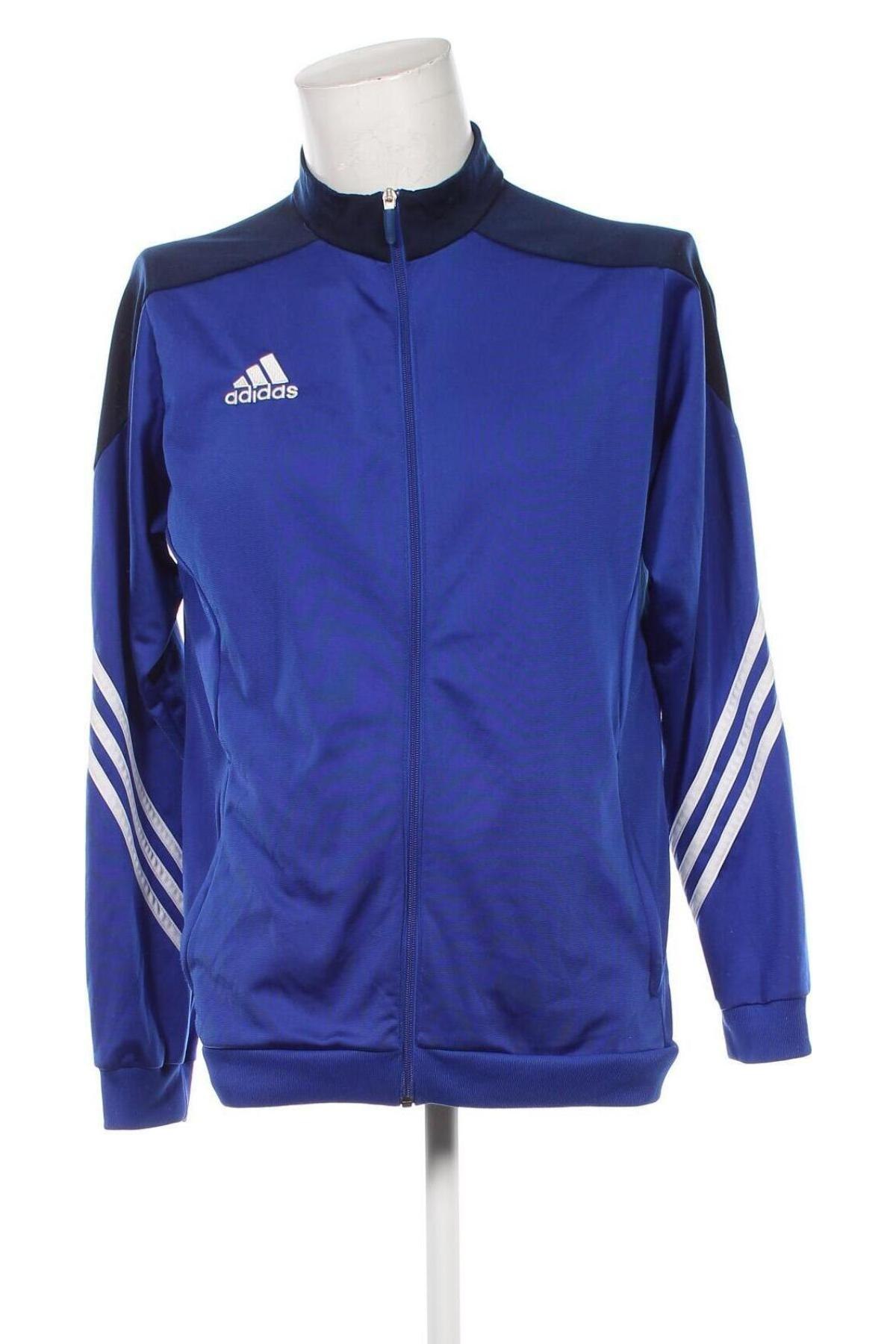 Herren Sportoberteil Adidas, Größe L, Farbe Blau, Preis € 21,99