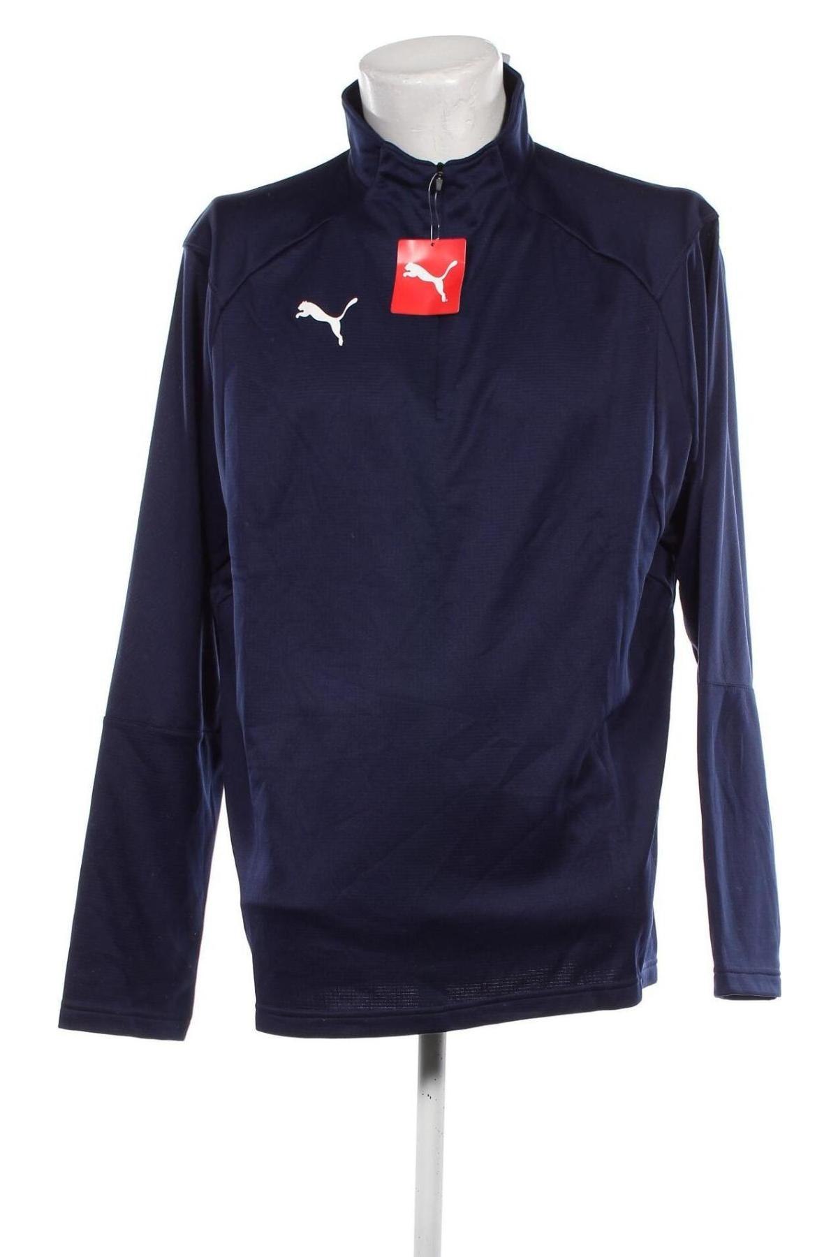 Męska bluza sportowa PUMA, Rozmiar XL, Kolor Niebieski, Cena 138,99 zł