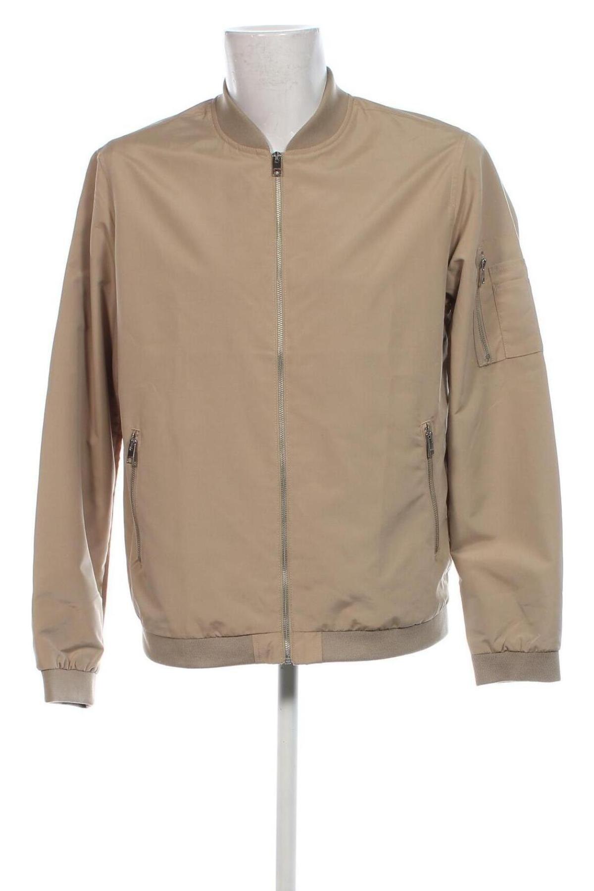 Herrenjacke Jack & Jones, Größe XL, Farbe Beige, Preis 34,29 €