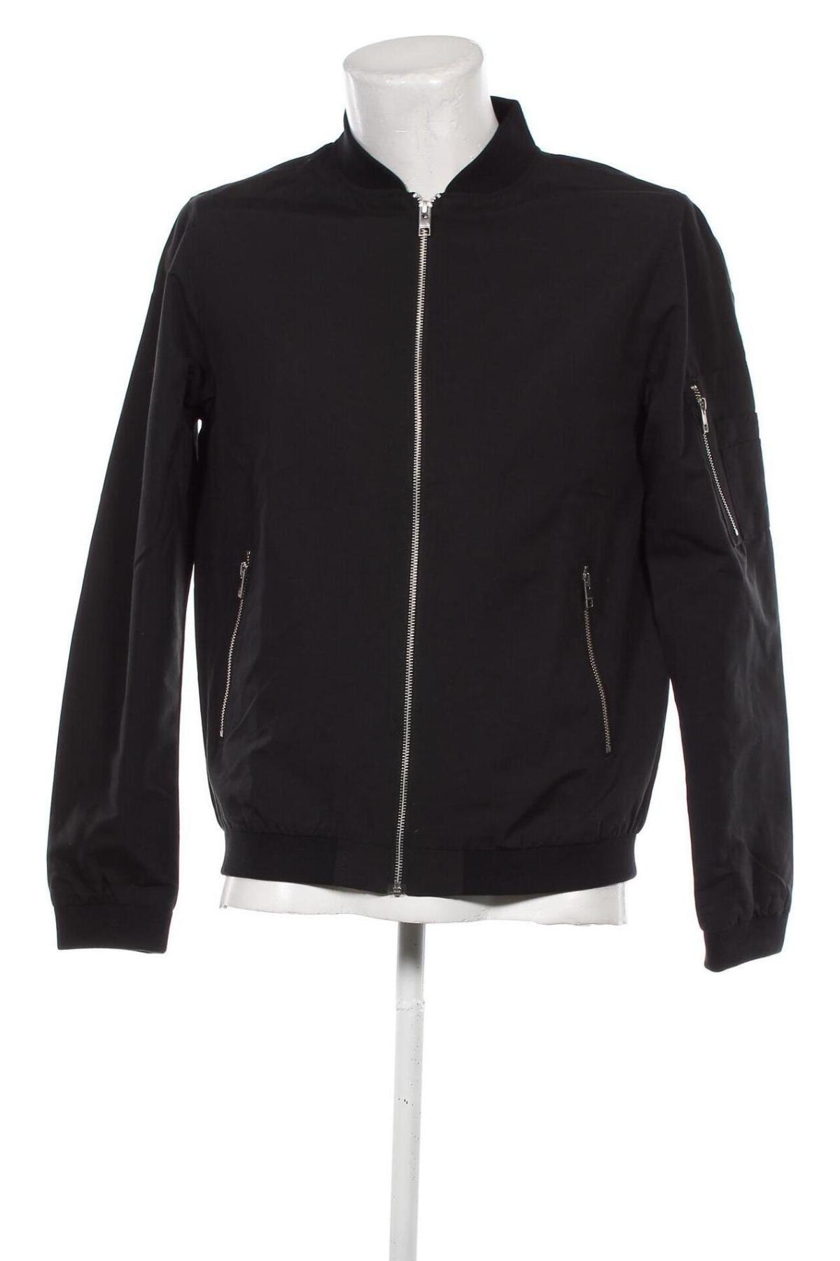 Geacă de bărbati Jack & Jones, Mărime L, Culoare Negru, Preț 139,99 Lei