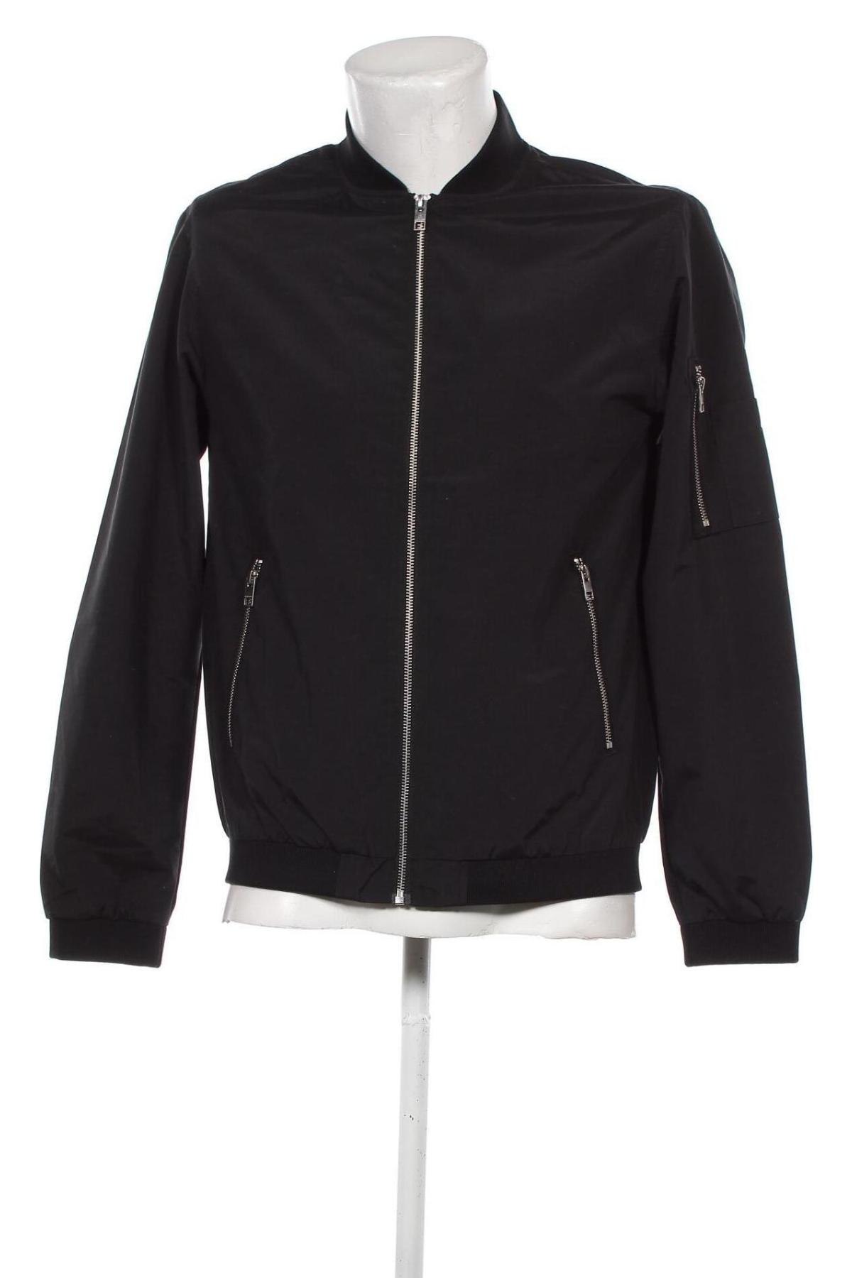 Herrenjacke Jack & Jones, Größe M, Farbe Schwarz, Preis 17,29 €