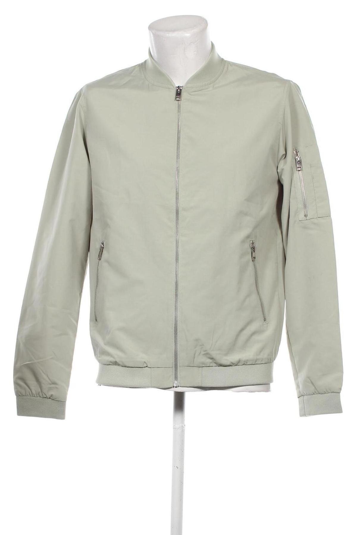 Herrenjacke Jack & Jones, Größe L, Farbe Grün, Preis 30,99 €