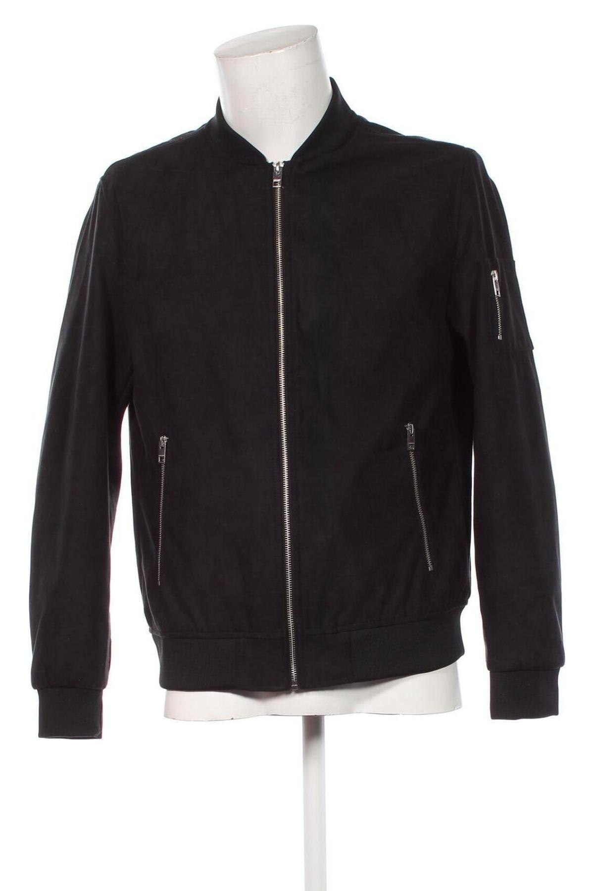 Herrenjacke Jack & Jones, Größe L, Farbe Schwarz, Preis 20,99 €