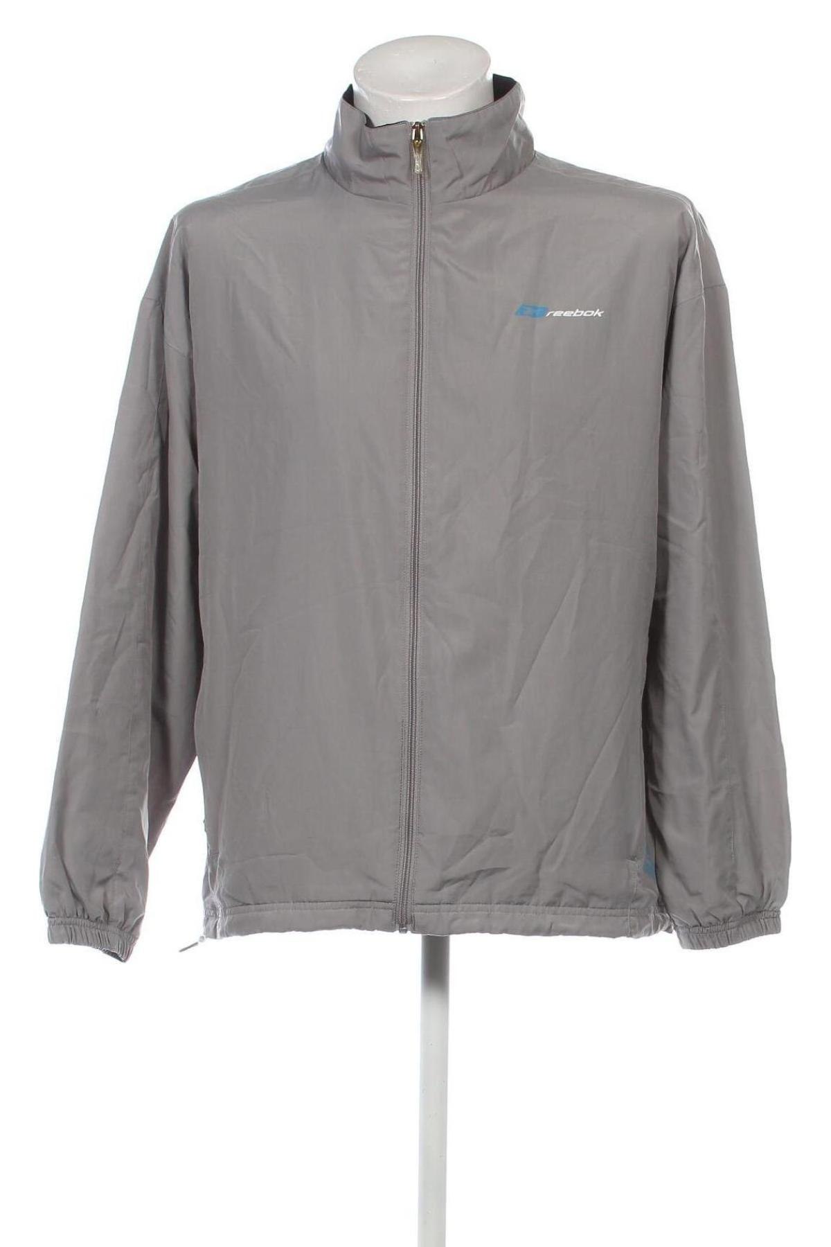 Herrenjacke Reebok, Größe M, Farbe Grau, Preis € 20,99