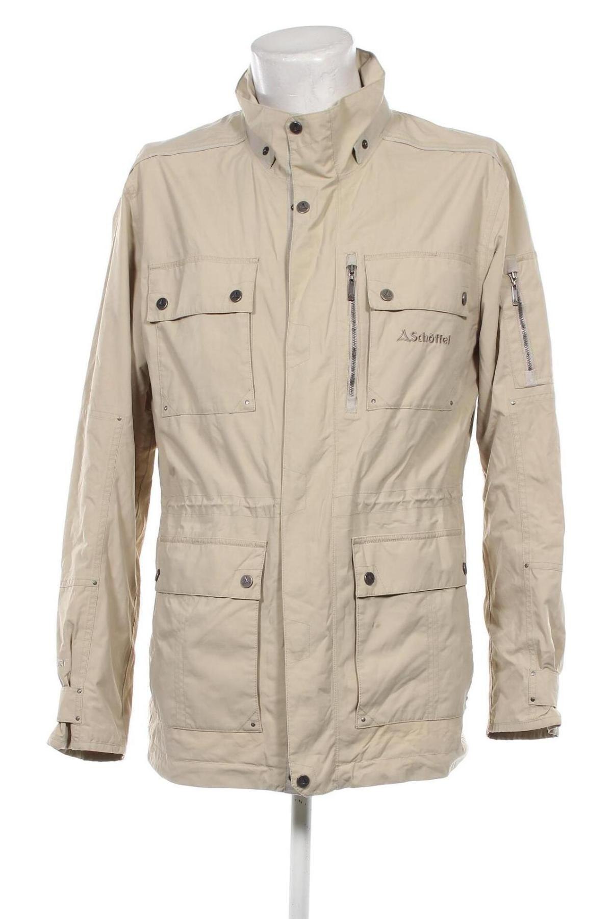 Herrenjacke Schoffel, Größe L, Farbe Beige, Preis € 33,99